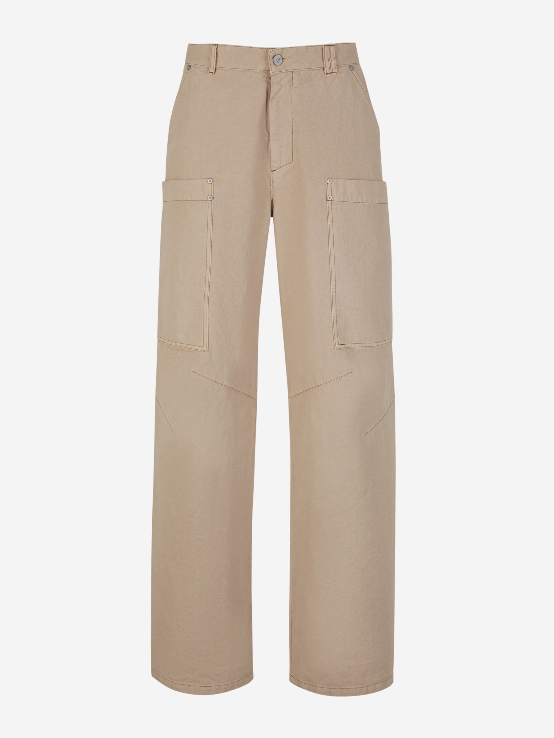 Cotton Cargo Trousers Palm angels оригінал – Купити в Україні – боковий вид