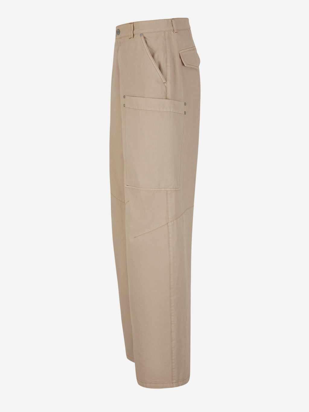 Cotton Cargo Trousers Palm angels оригінал – Купити в Україні – вид ззаду