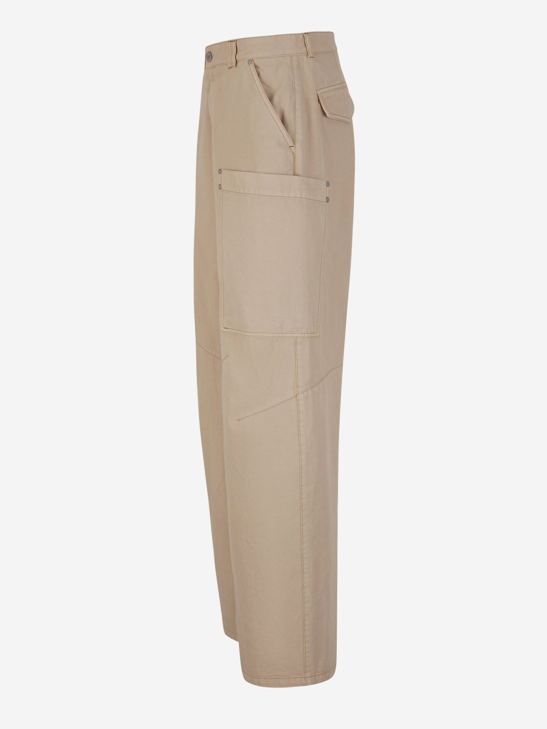 Cotton Cargo Trousers Palm angels оригінал – Купити в Україні – вид ззаду