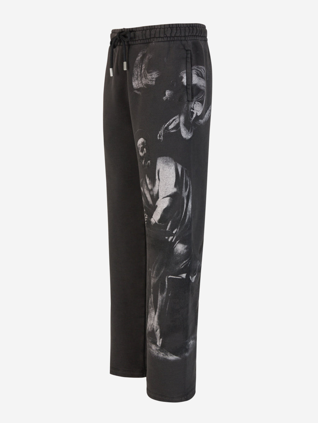 Printed Cotton Joggers Off-white оригінал – Купити в Україні – вид ззаду