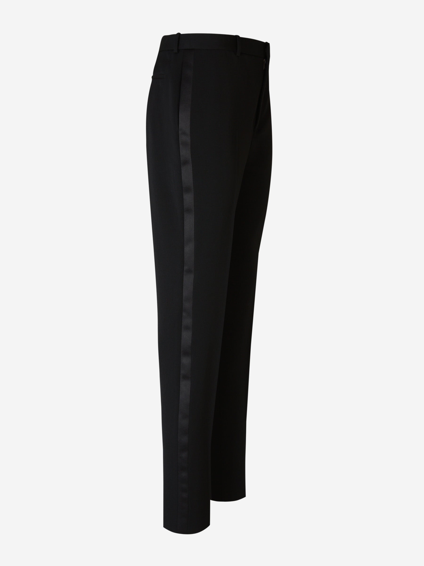 Оригінальна Grain Straight Pants Saint laurent – боковий вид