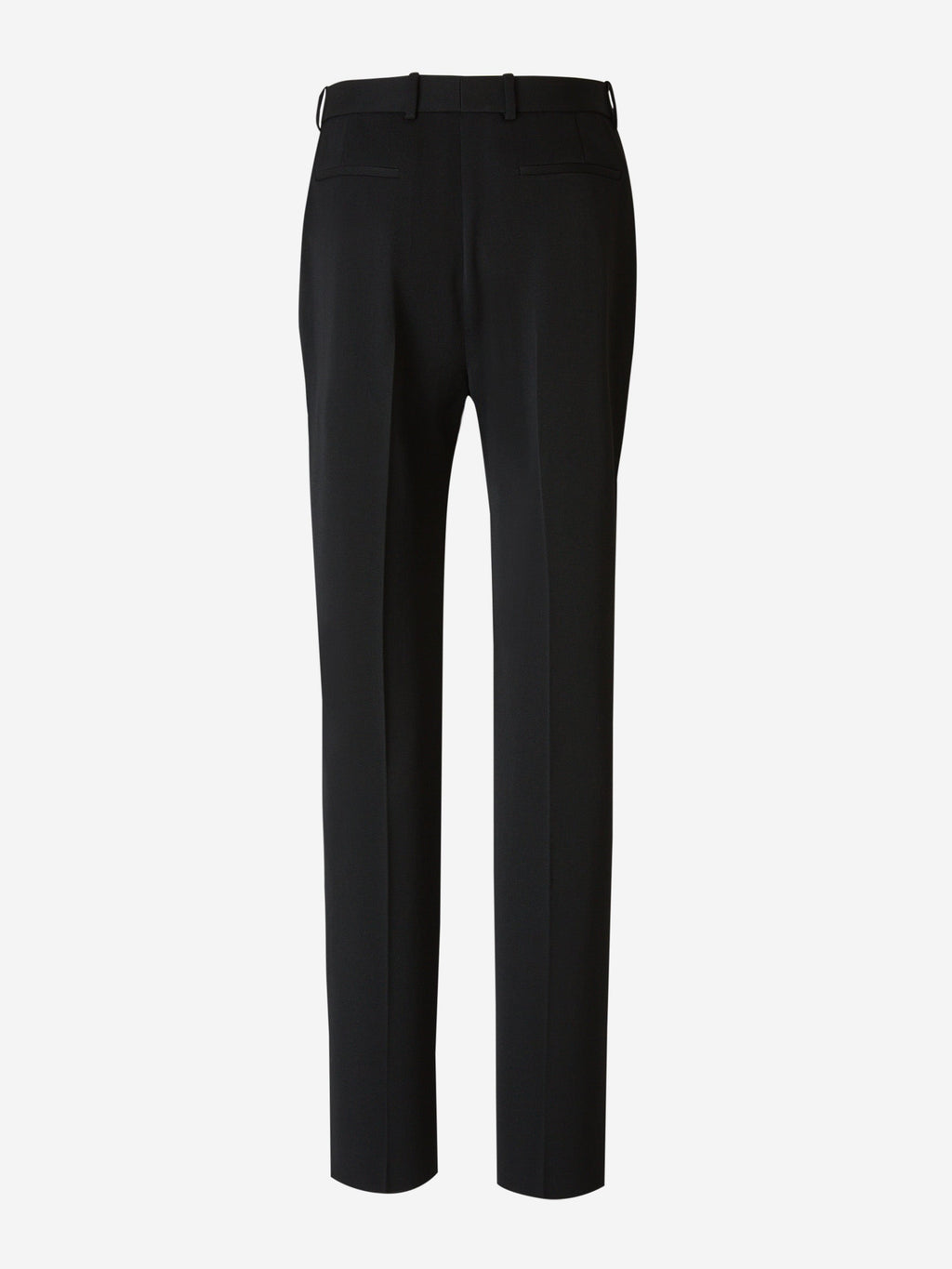Оригінальна Grain Straight Pants Saint laurent – вид ззаду