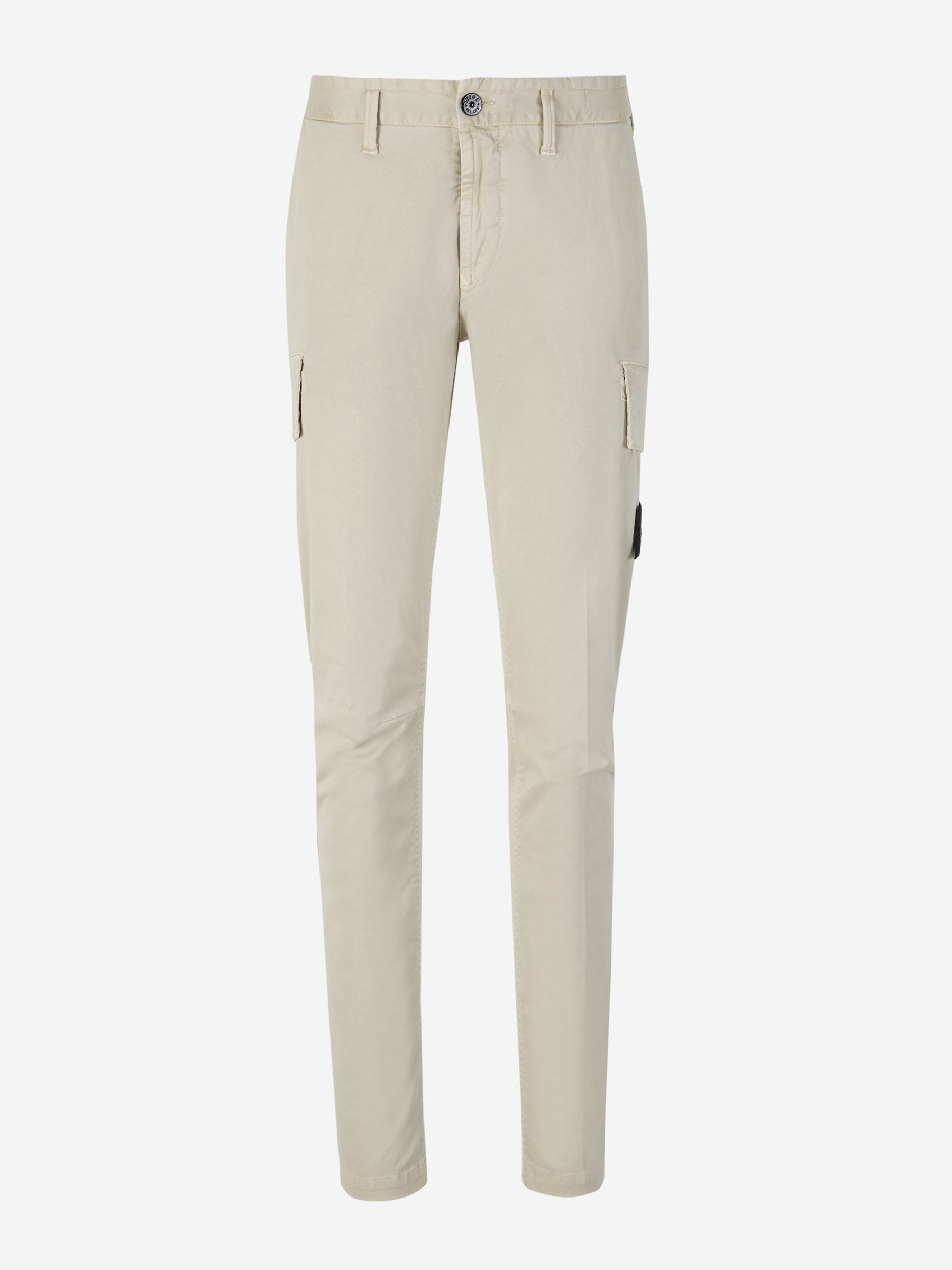 Cotton Cargo Trousers Stone island оригінал – Купити в Україні – боковий вид