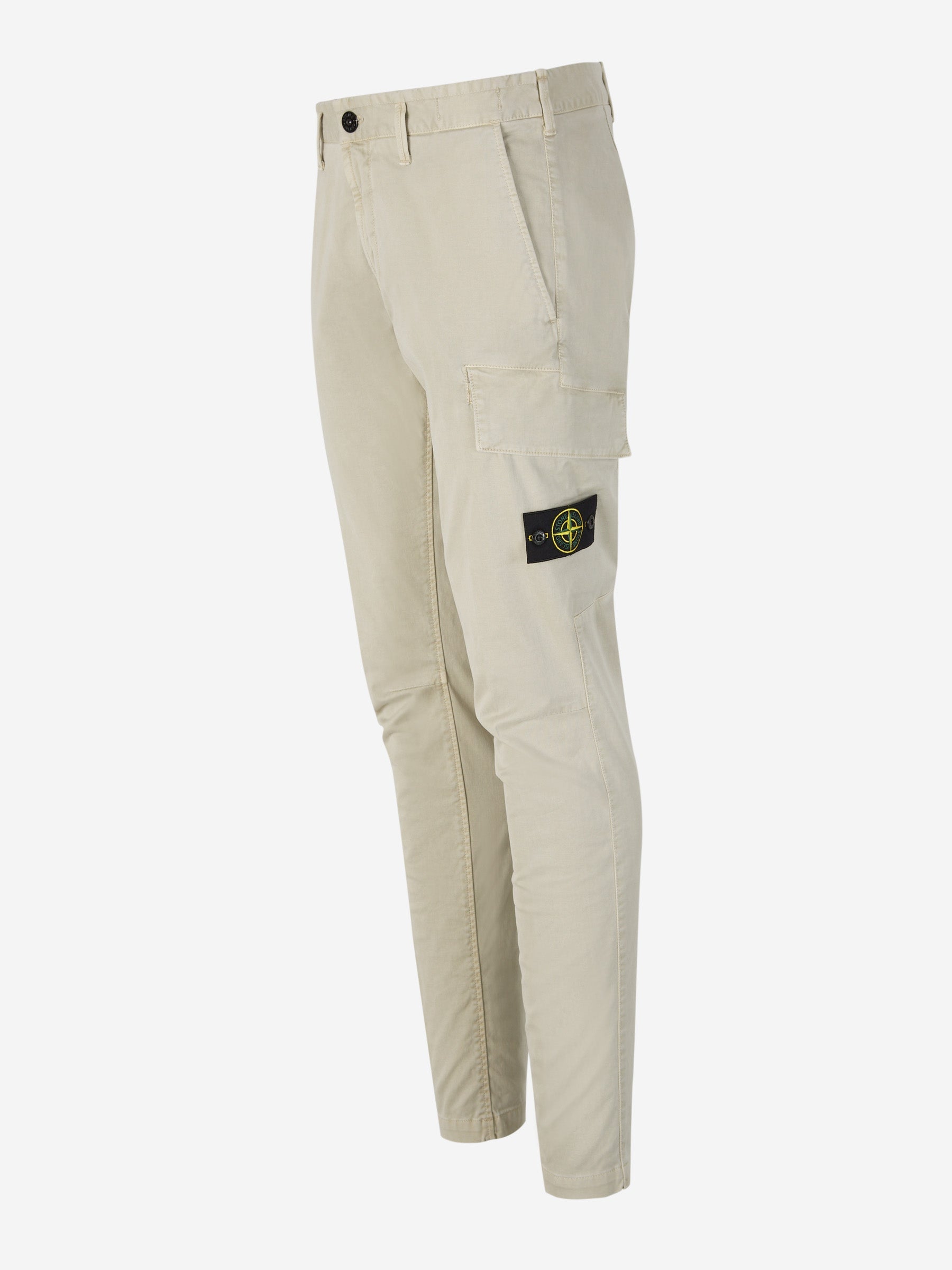 Cotton Cargo Trousers Stone island оригінал – Купити в Україні – вид ззаду