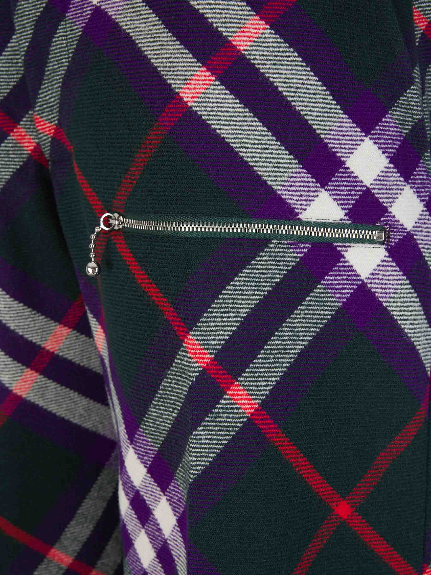 Checked Motif Wool Pants Burberry оригінал – Купити в Україні – збільшений вид