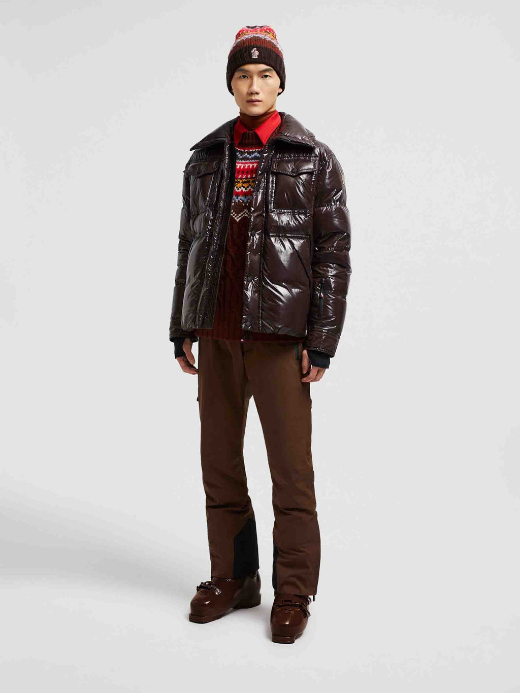Nylon Cargo Ski Trousers Moncler оригінал – Купити в Україні – вид ззаду