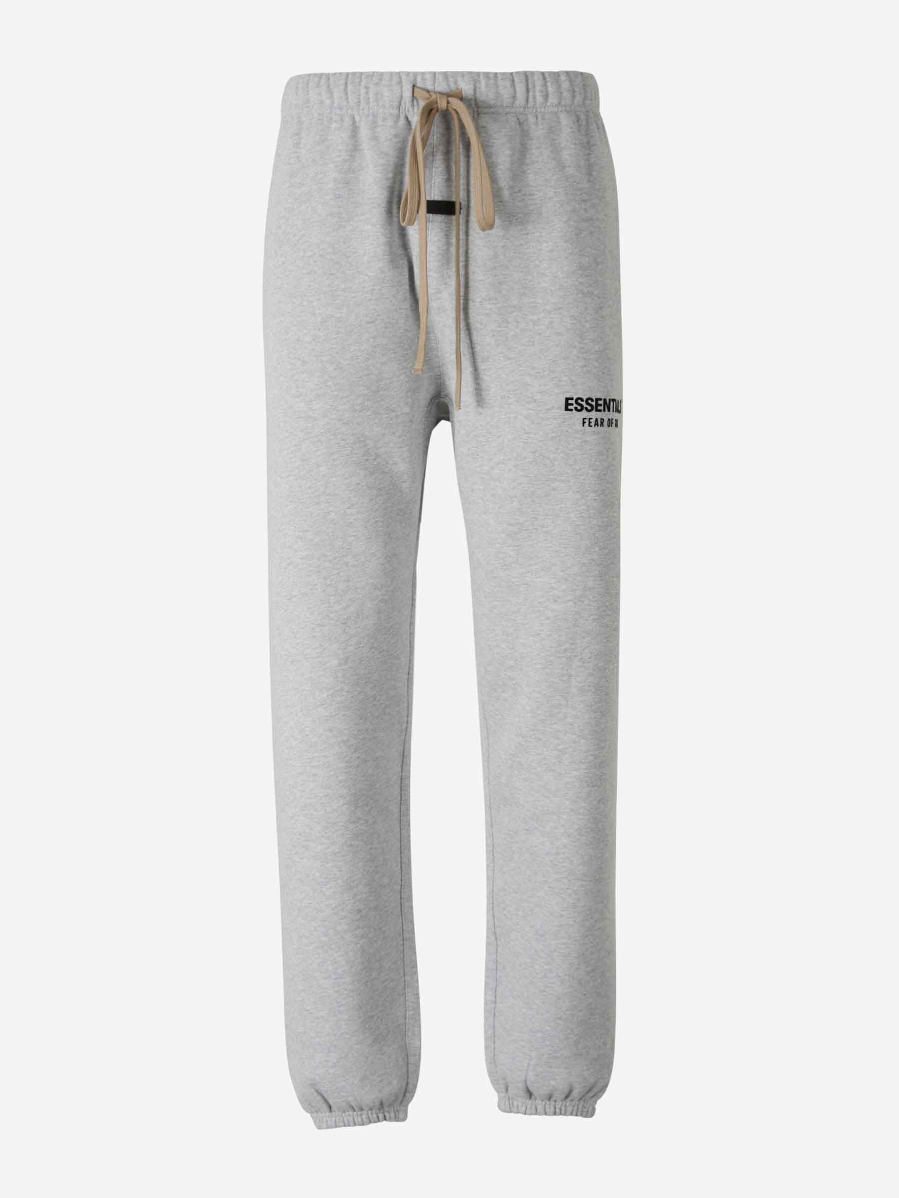 Joggers Logo Cotton Fear of god – Гарантія оригінальності – боковий вид - FEAR OF GOD