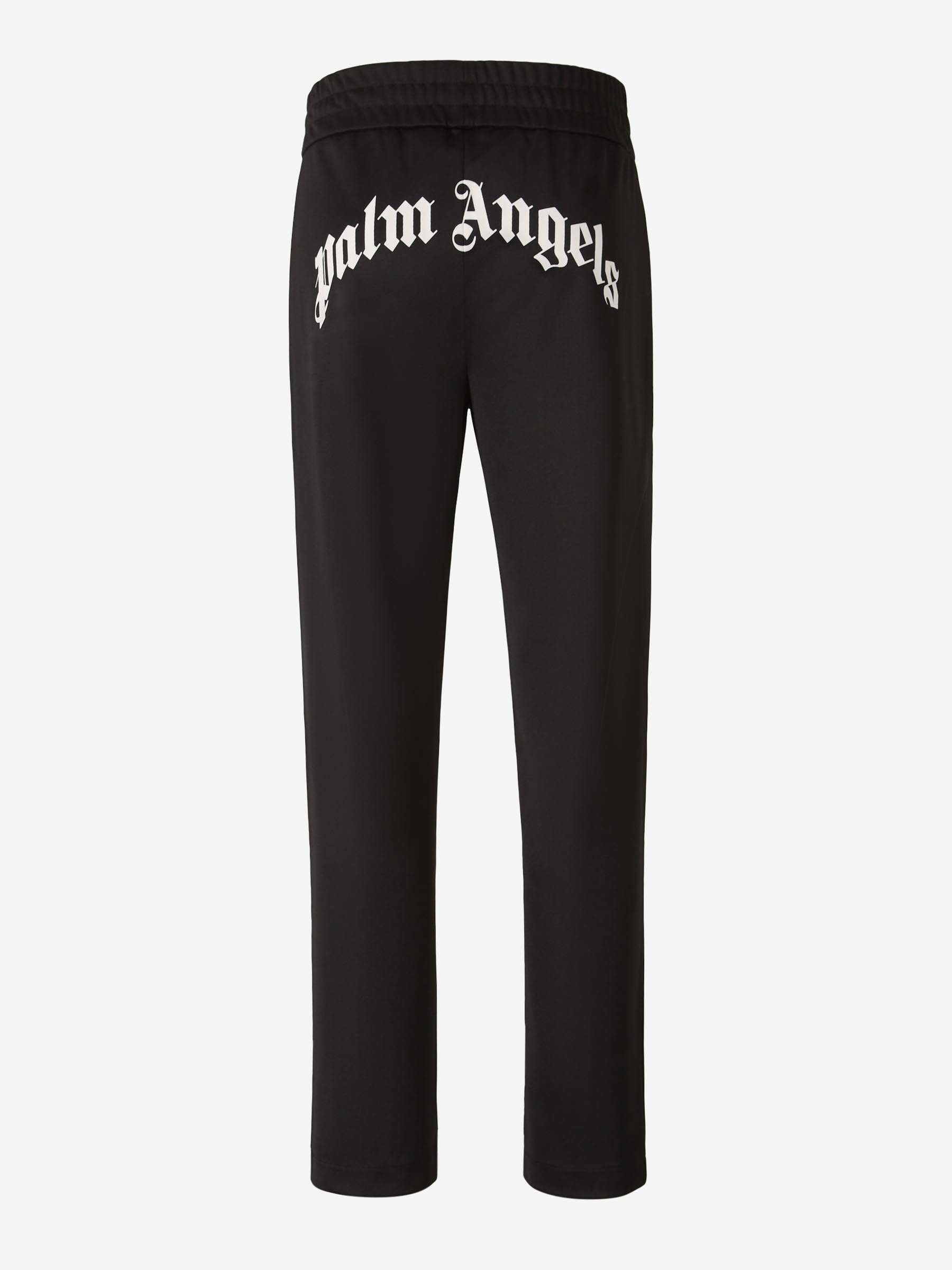 Joggers Pants Logo Palm angels – Гарантія оригінальності – вид ззаду