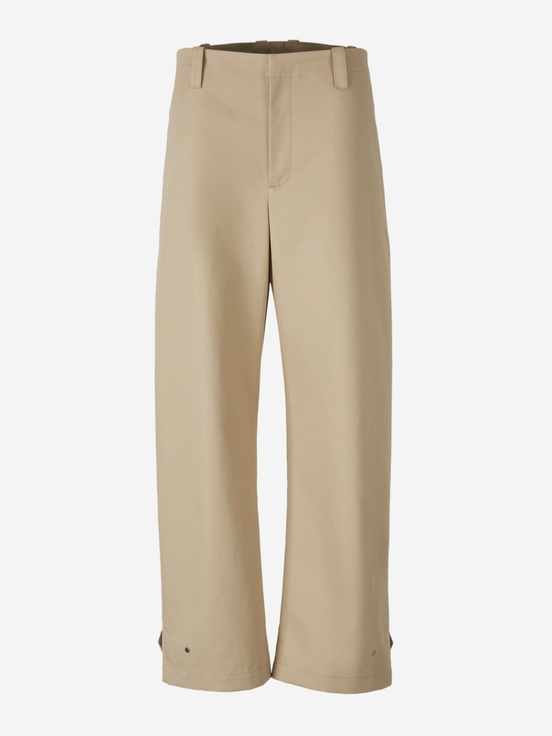 Wide Leg Pants Off-white – Гарантія оригінальності – боковий вид