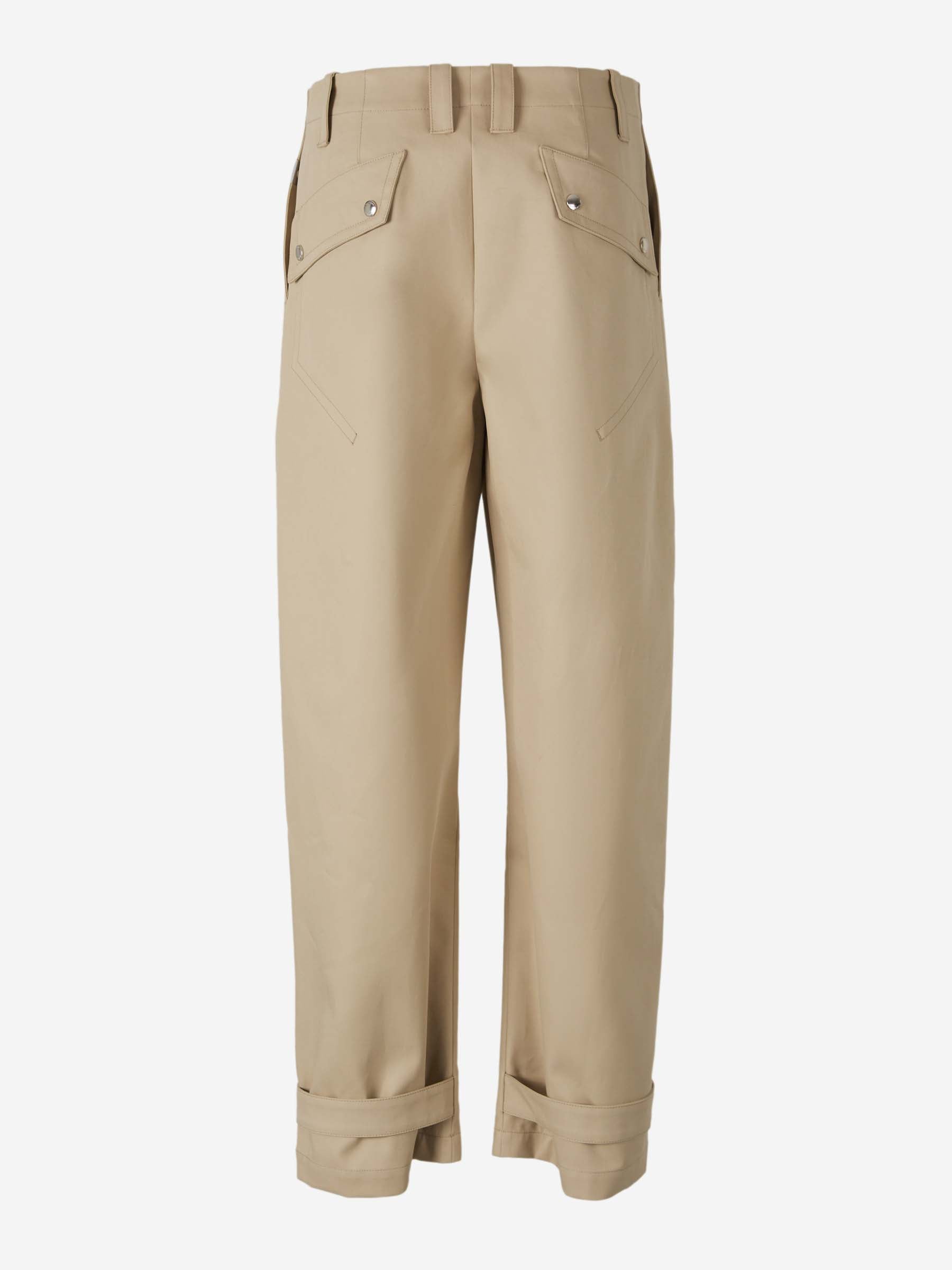 Wide Leg Pants Off-white – Гарантія оригінальності – детальний вид