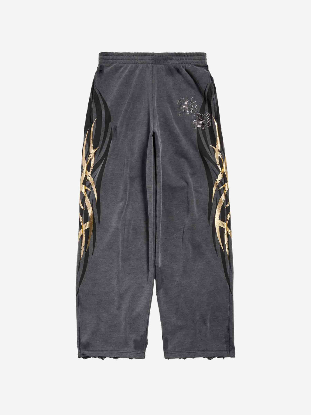 Tacky Gold Joggers Balenciaga оригінал – Купити в Україні – боковий вид