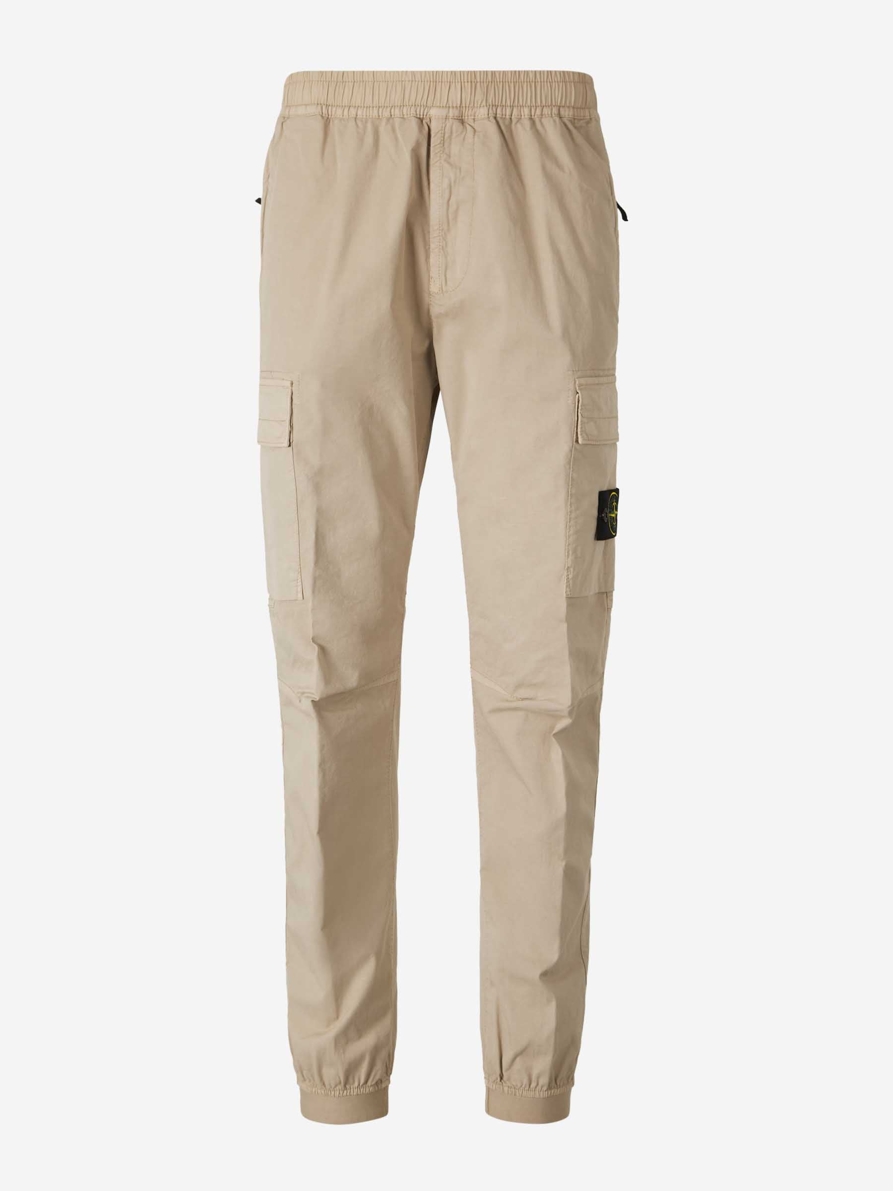 Cotton Cargo Pants Stone island – Гарантія оригінальності – боковий вид