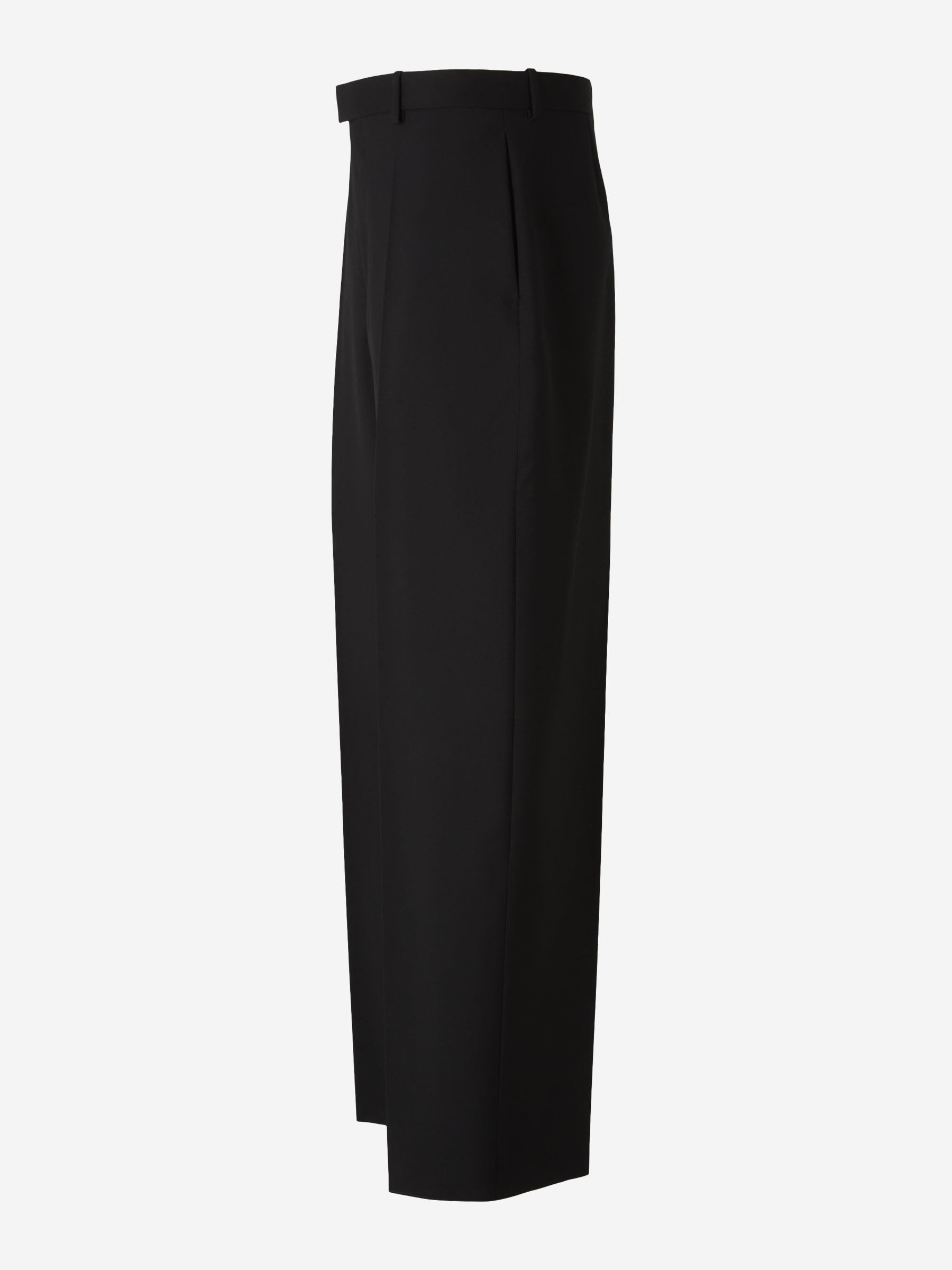 Formal Wool Pants Bottega veneta – Гарантія оригінальності – вид ззаду