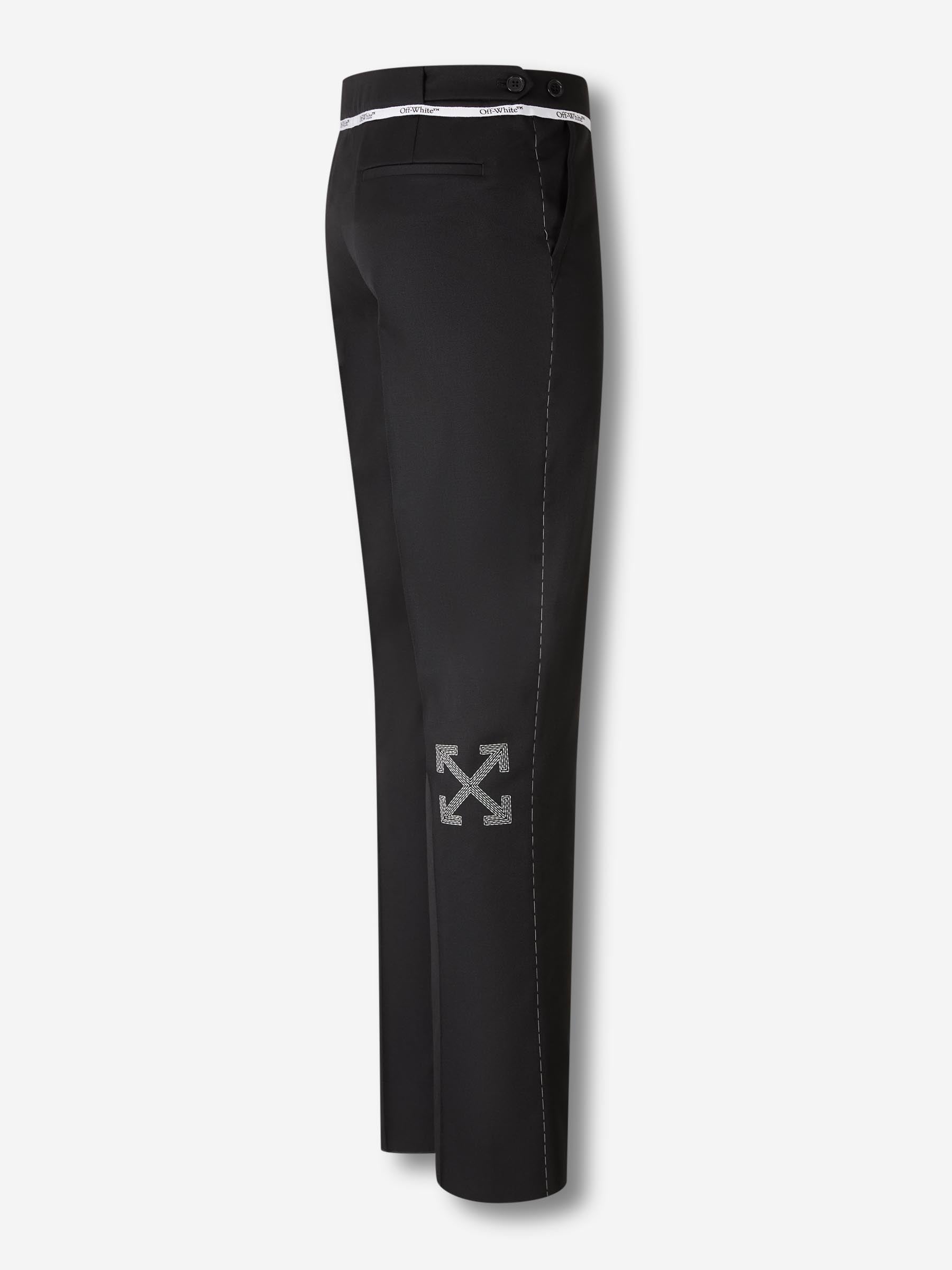 Off-white Bottoms оригінал | Швидка доставка Україна – вид ззаду