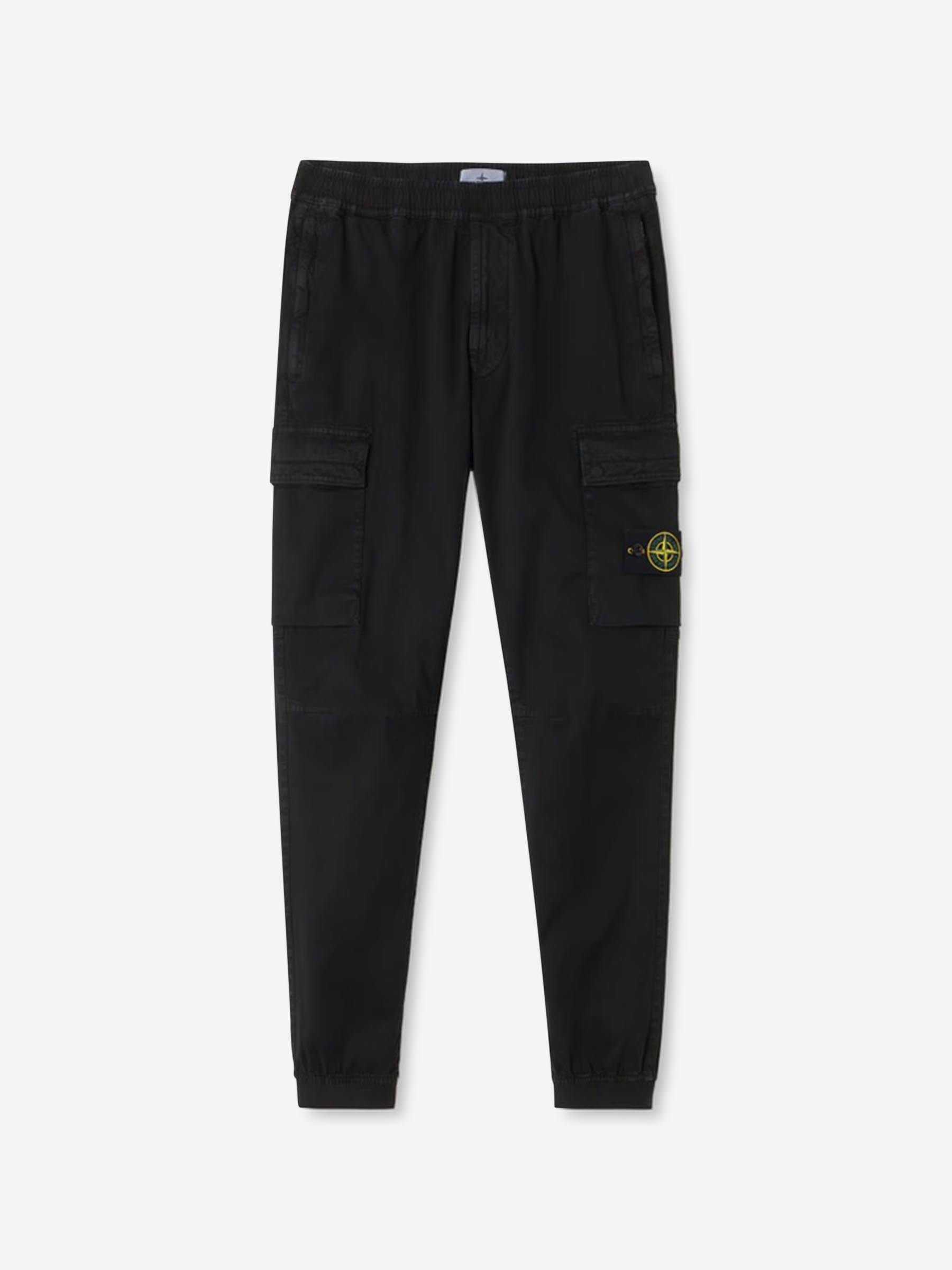 Cargo Stretch Trousers Stone island – Гарантія оригінальності – боковий вид