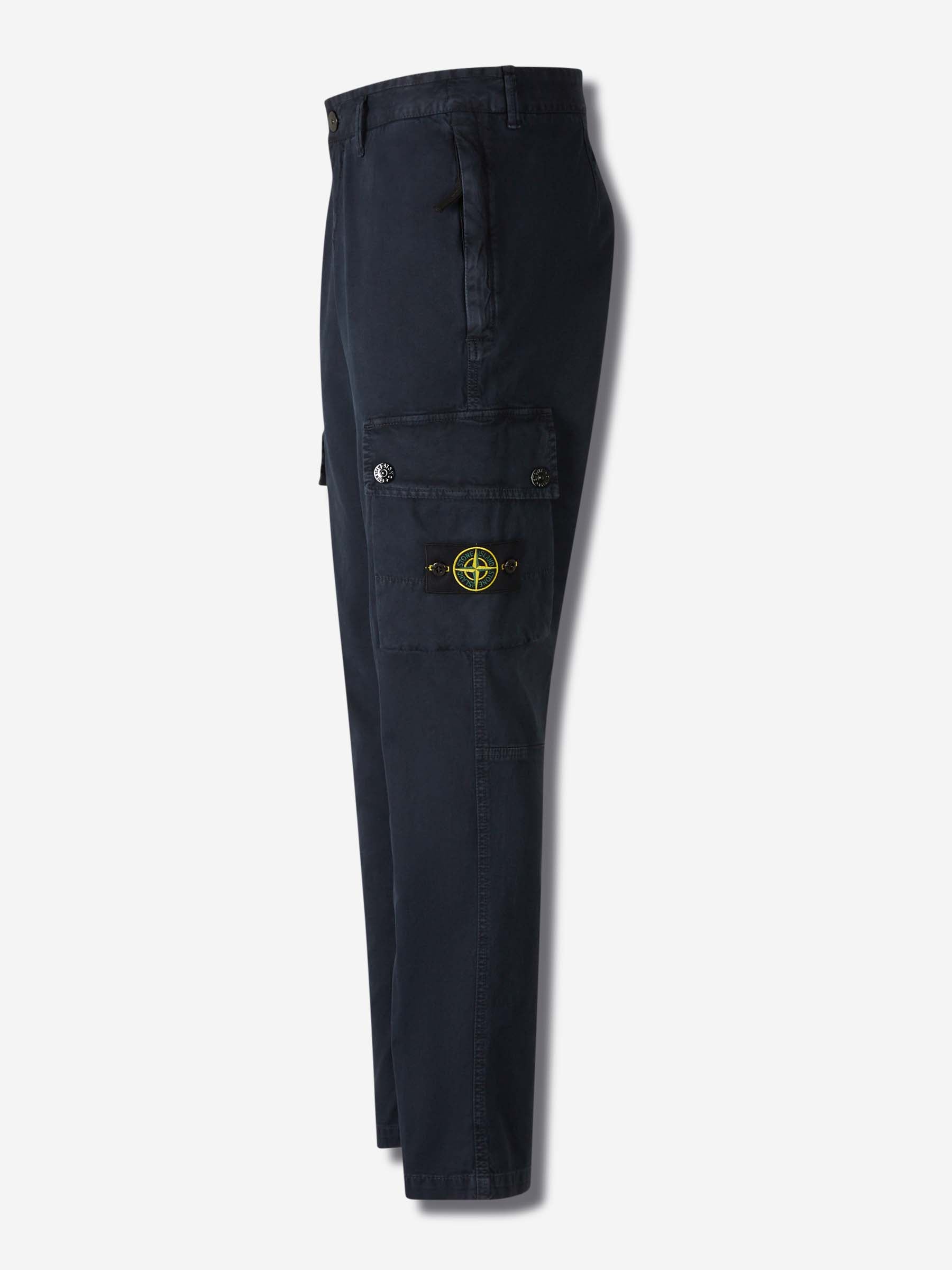Compass Label Trousers Stone island – Гарантія оригінальності – вид ззаду