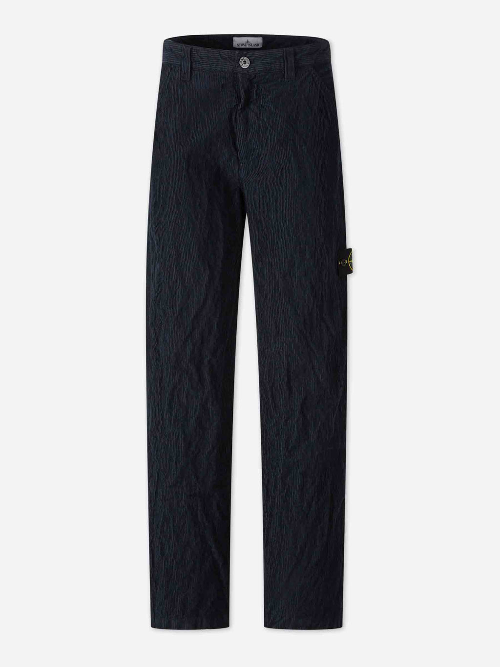 Straight Corduroy Trousers Stone island оригінал – Купити в Україні – боковий вид