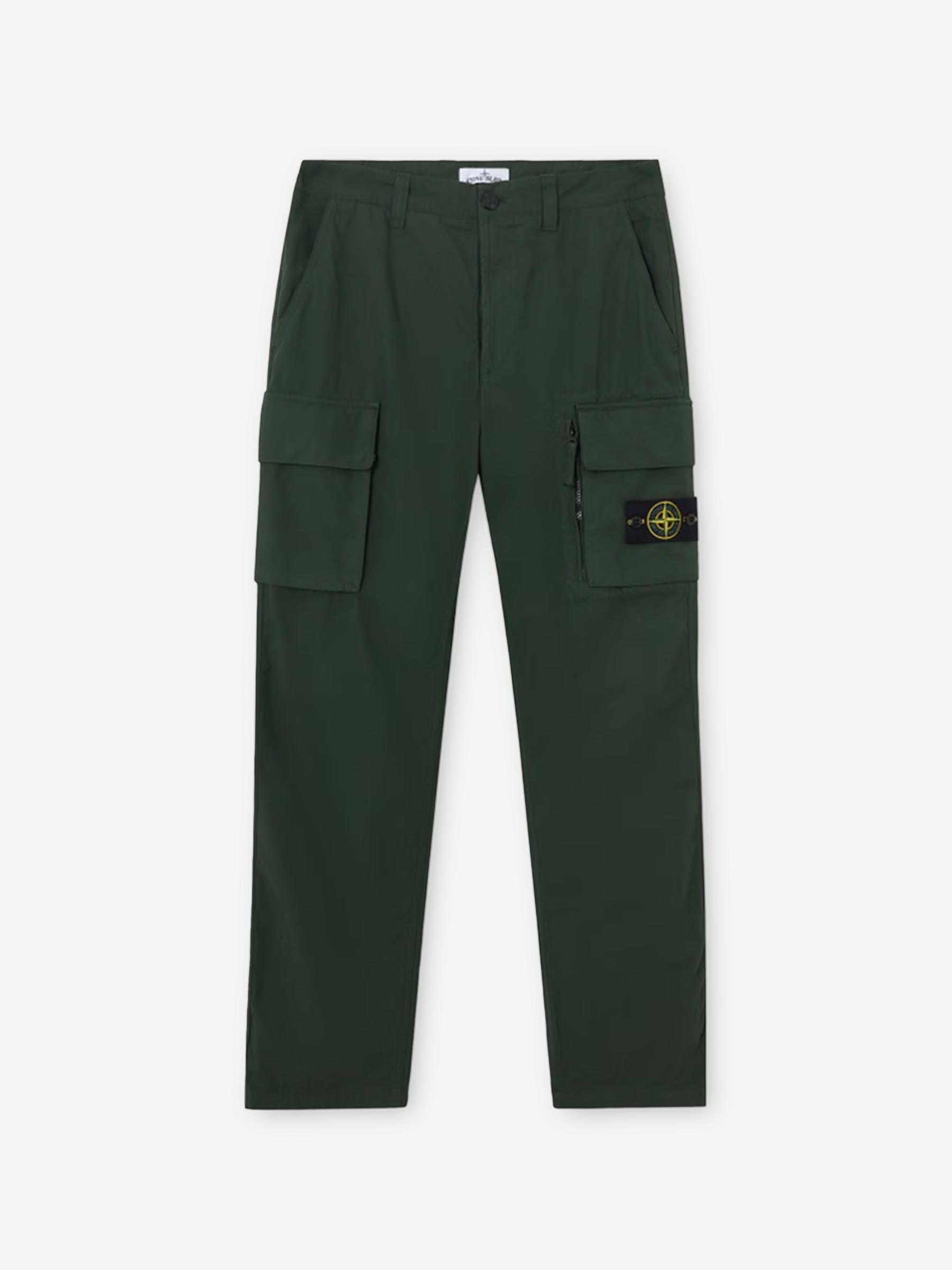 Оригінальна Cargo Cotton Pants Stone island – боковий вид