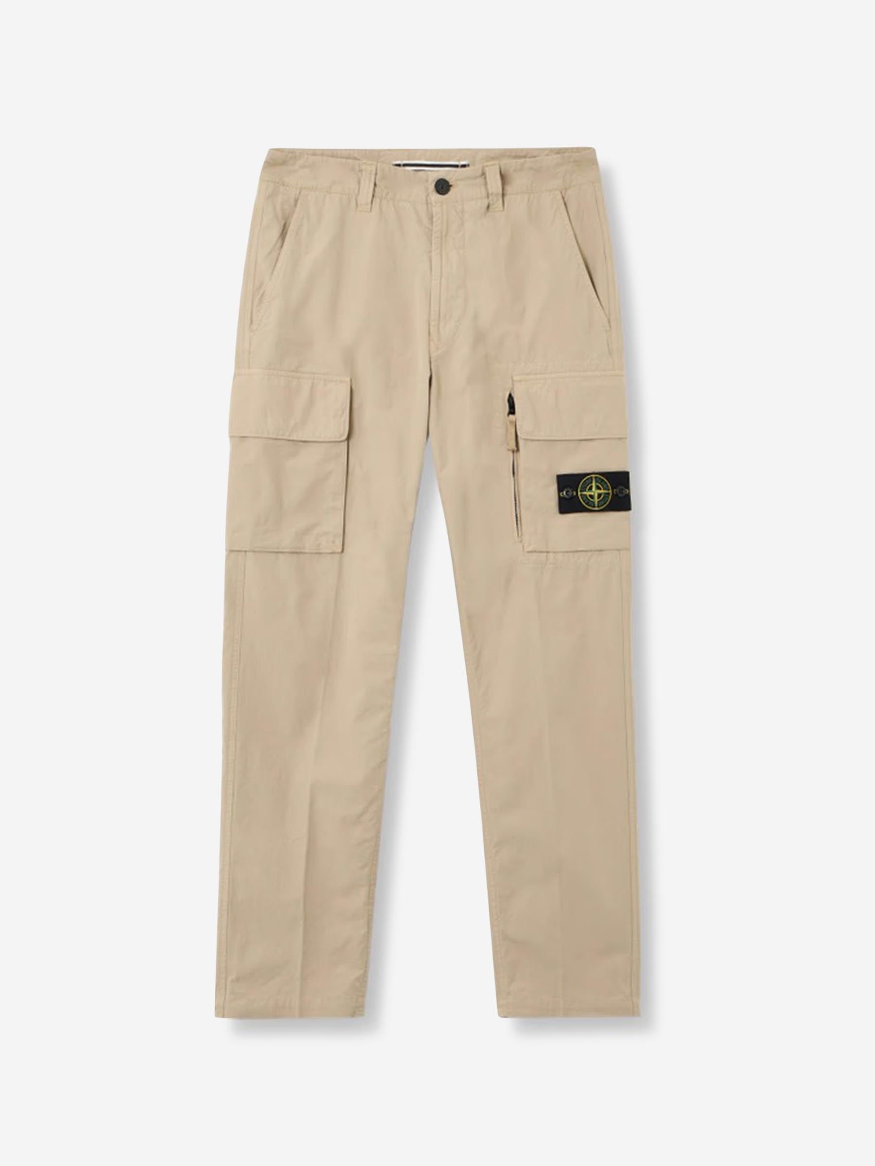 Оригінальна Cargo Cotton Pants Stone island – боковий вид