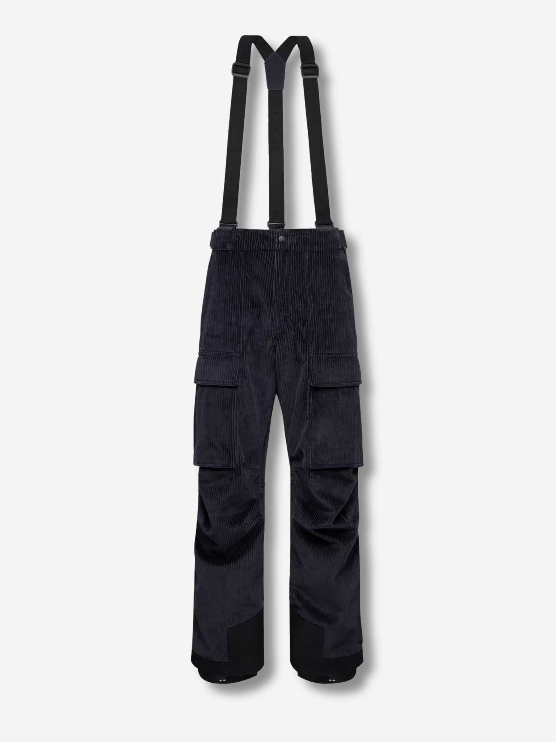 Corduroy Ski Bib Moncler – Гарантія оригінальності – боковий вид