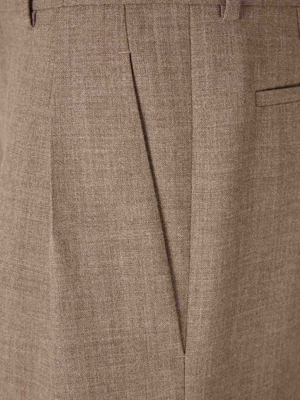 Оригінальна Pantalones Vestir Lana Saint laurent – вид ззаду