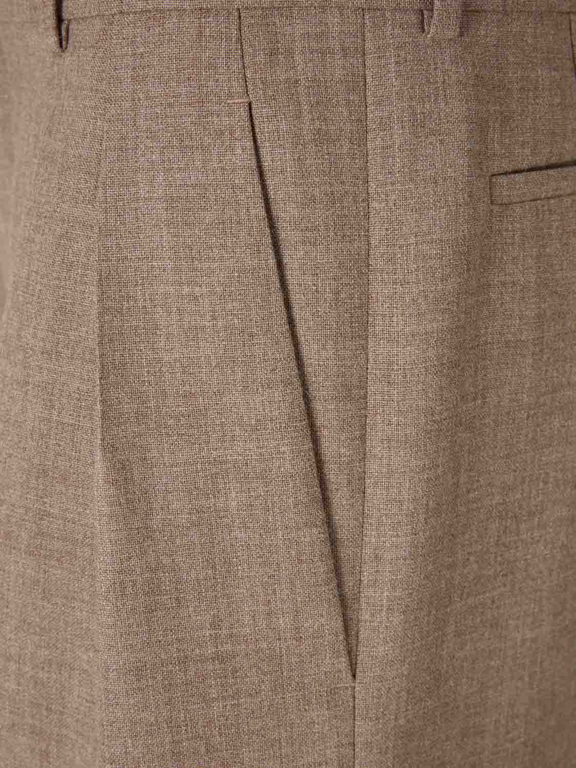 Оригінальна Pantalones Vestir Lana Saint laurent – вид ззаду - SAINT LAURENT