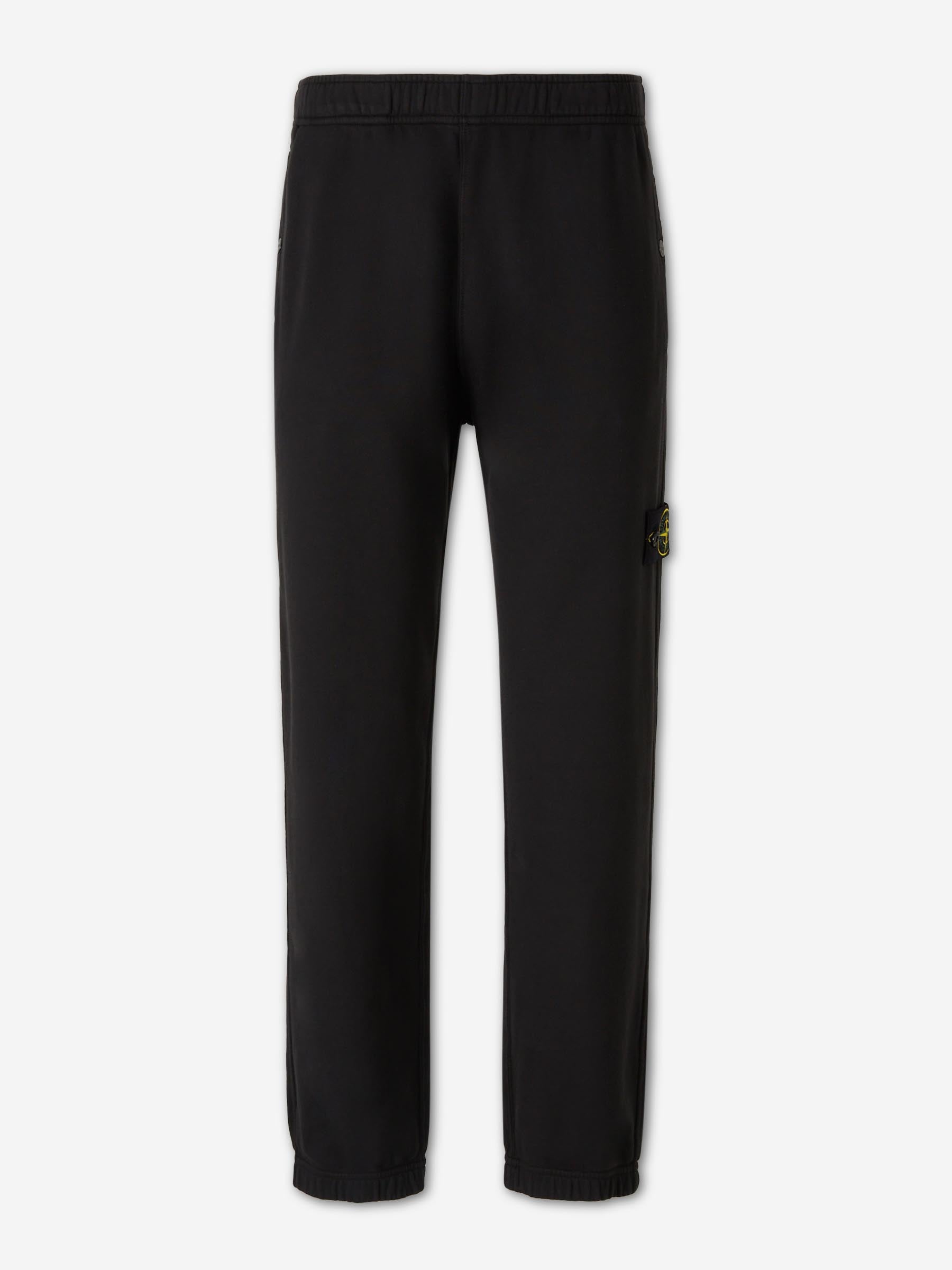 Cotton Joggers With Logo Stone island оригінал – Купити в Україні – боковий вид