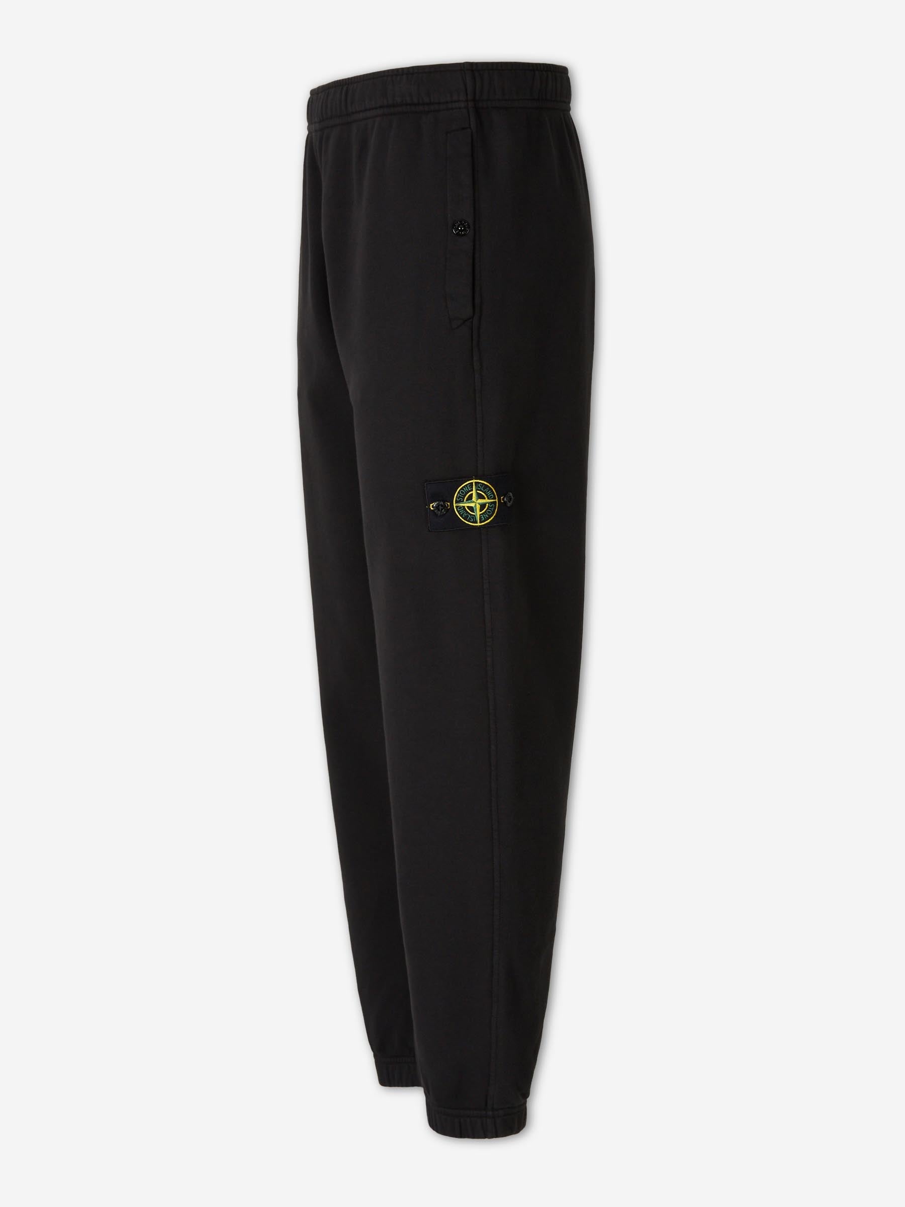 Cotton Joggers With Logo Stone island оригінал – Купити в Україні – вид ззаду