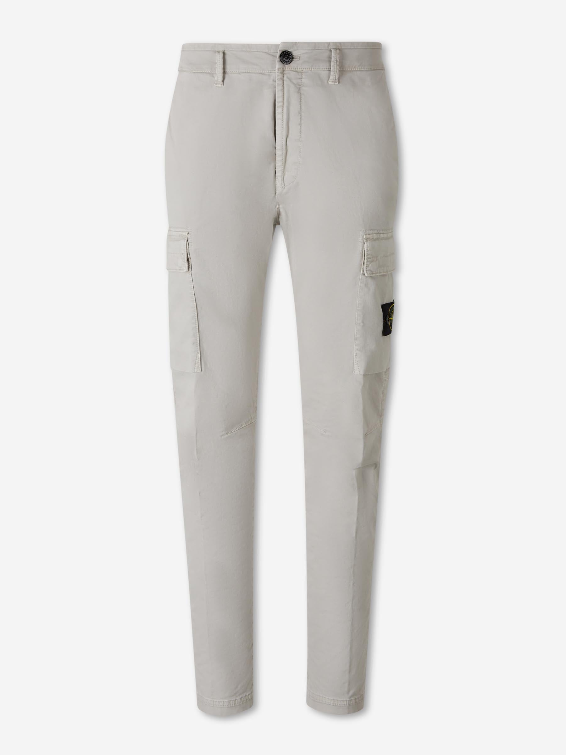 Оригінальна Cargo Cotton Pants Stone island – боковий вид