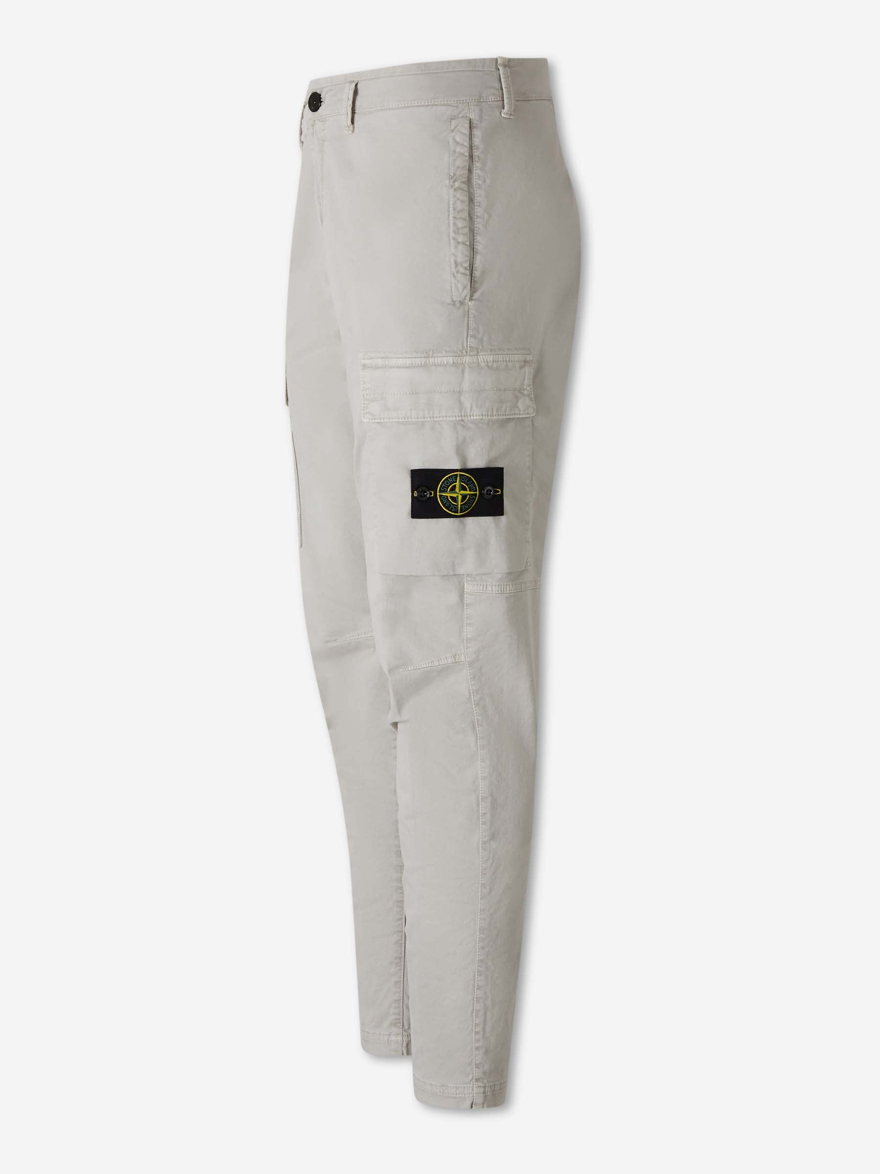 Оригінальна Cargo Cotton Pants Stone island – вид ззаду