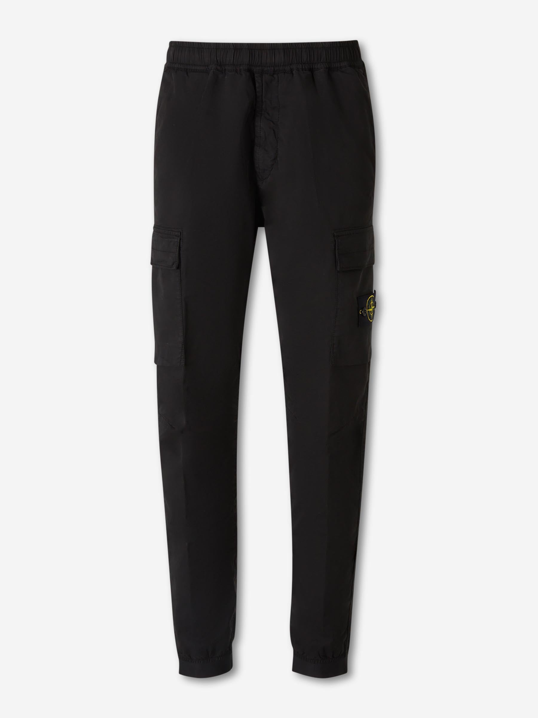 Cotton Cargo Pants Stone island – Гарантія оригінальності – боковий вид