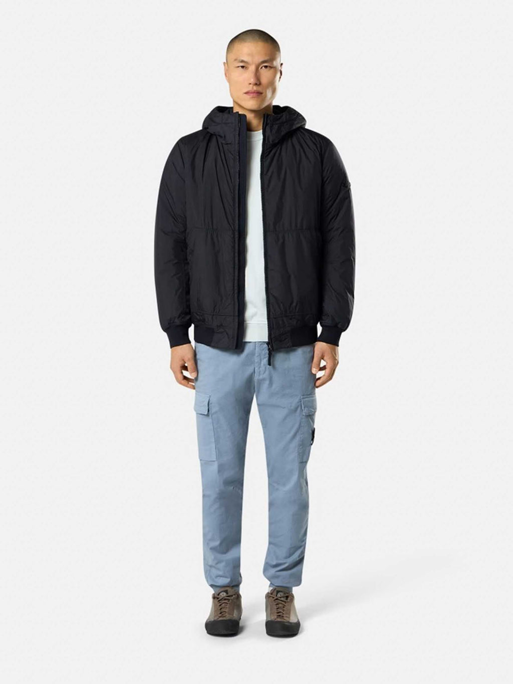 Cotton Cargo Pants Stone island – Гарантія оригінальності – вид ззаду