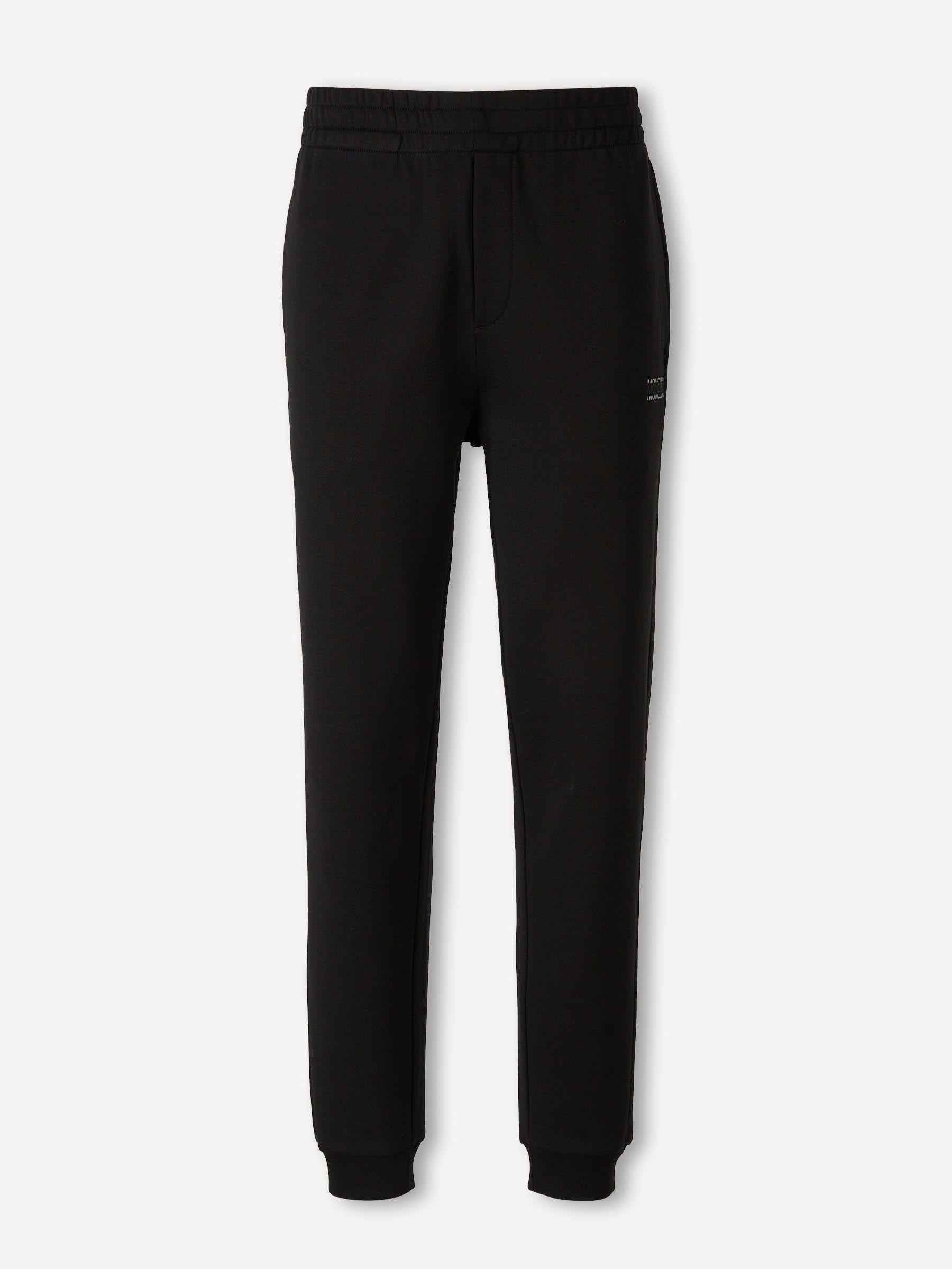 Cotton Joggers With Logo Moncler оригінал – Купити в Україні – боковий вид