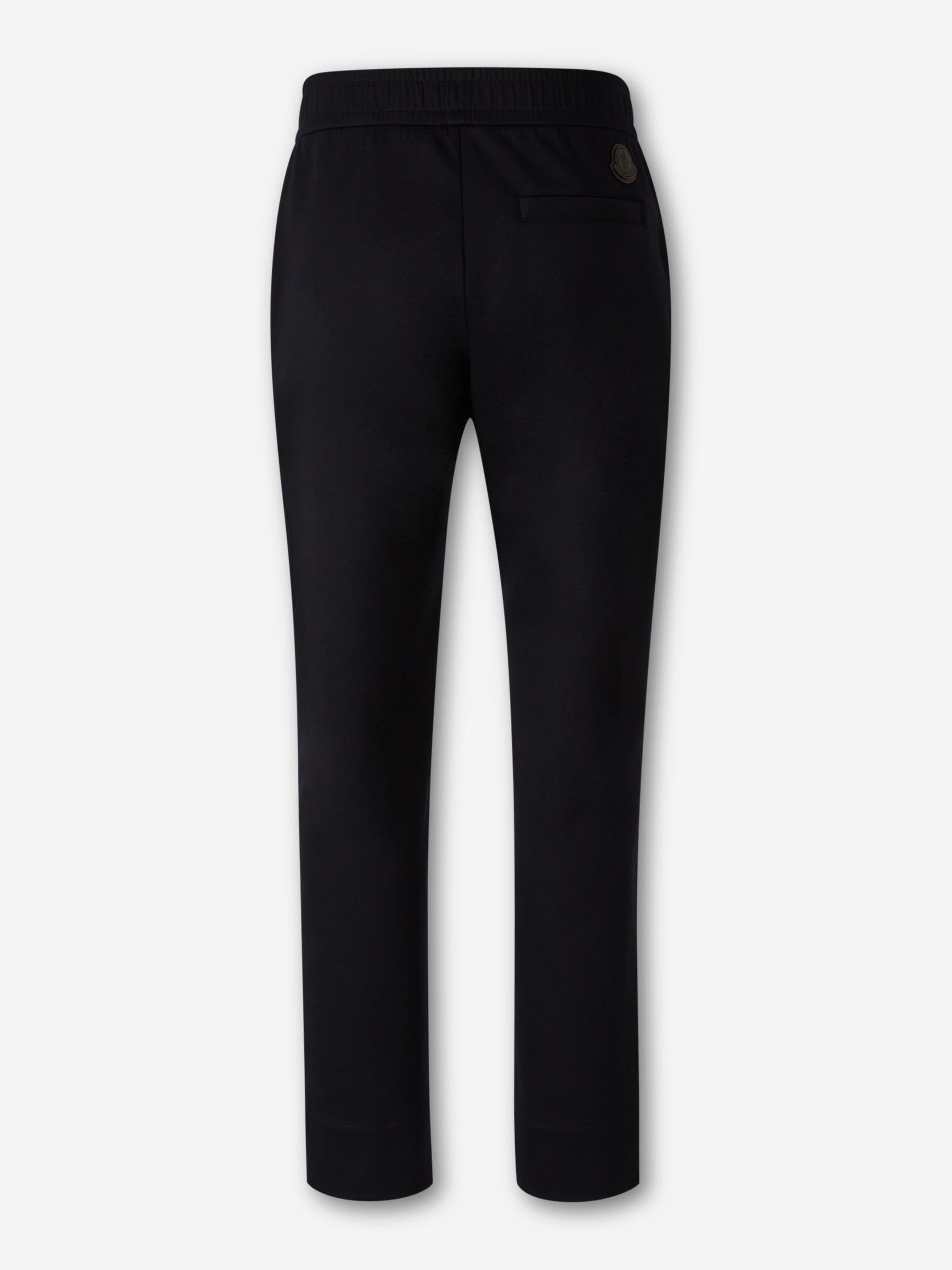 Joggers Straight Logo Moncler оригінал – Купити в Україні – вид ззаду