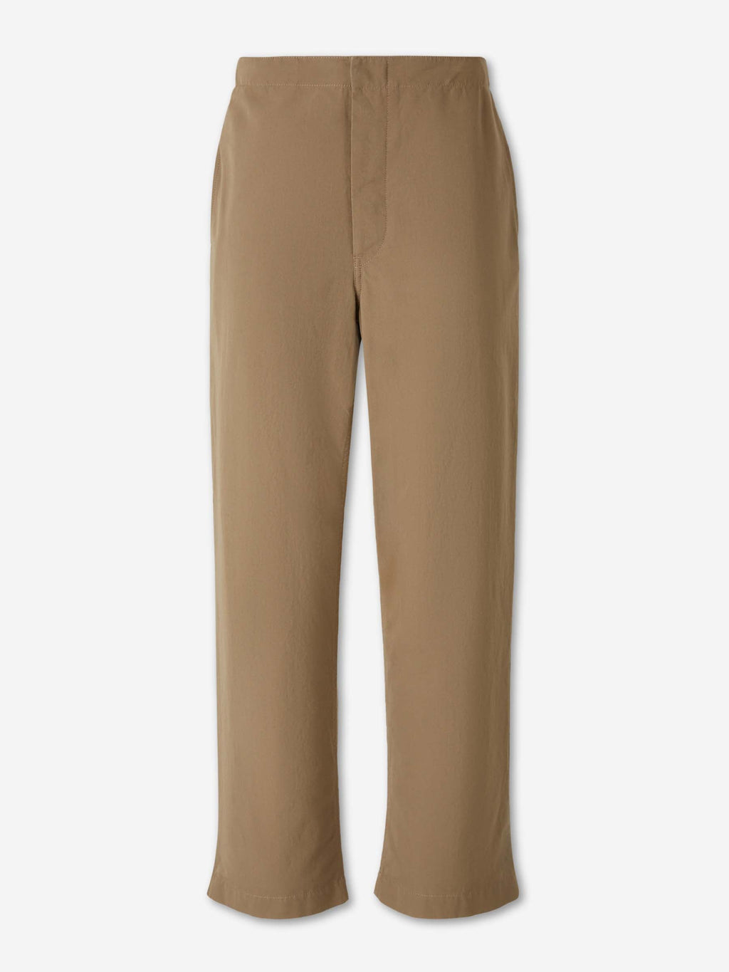 Cotton Straight Leg Trousers The row – Гарантія оригінальності – боковий вид