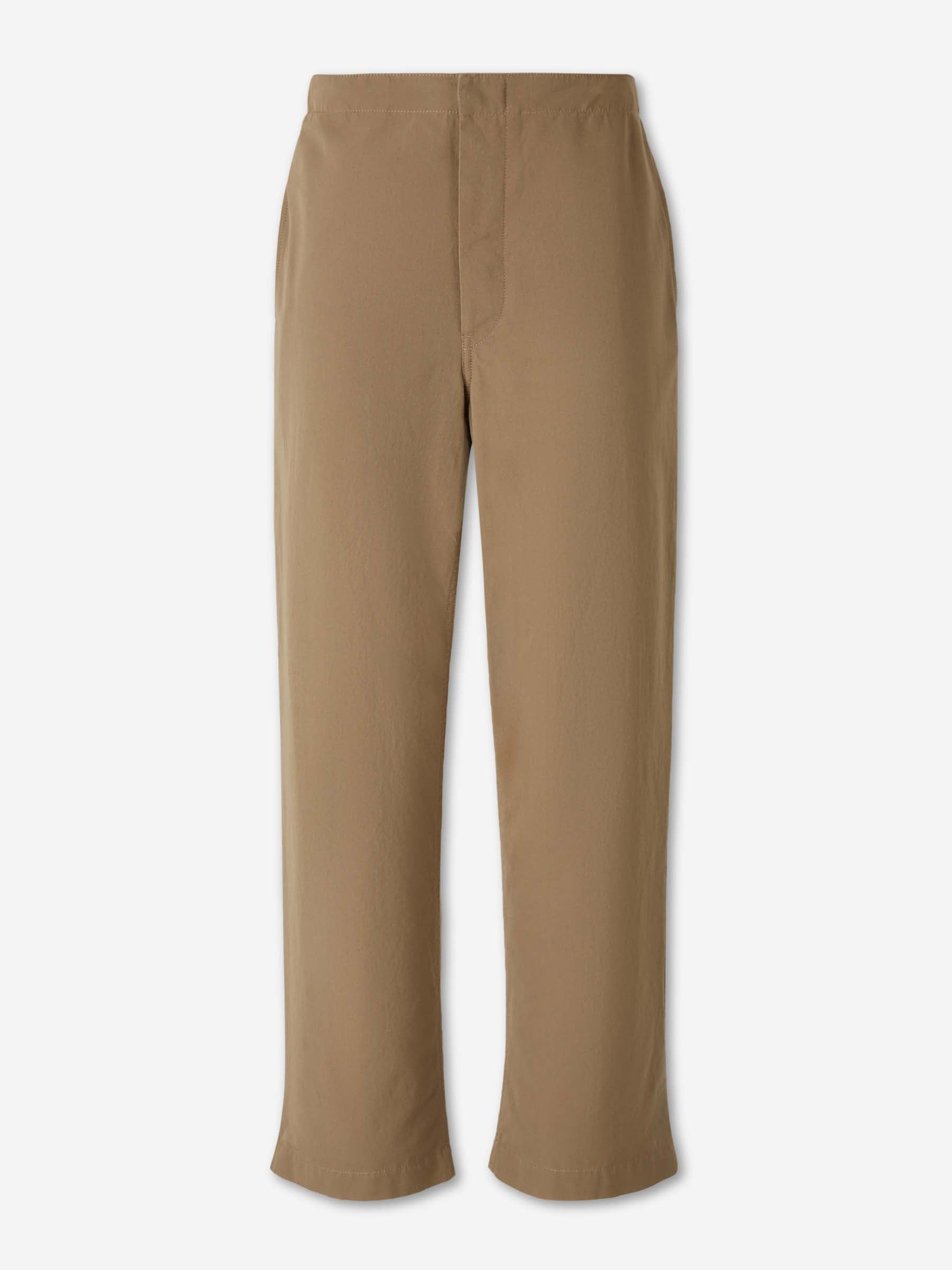 Cotton Straight Leg Trousers The row – Гарантія оригінальності – боковий вид