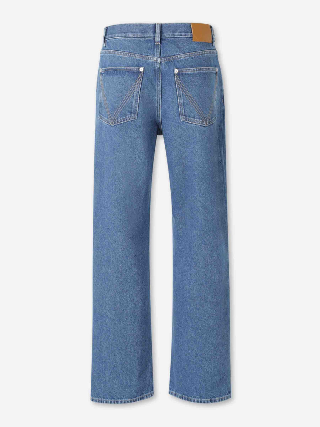 Wide Leg Straight Jeans Bottega veneta – Гарантія оригінальності – детальний вид