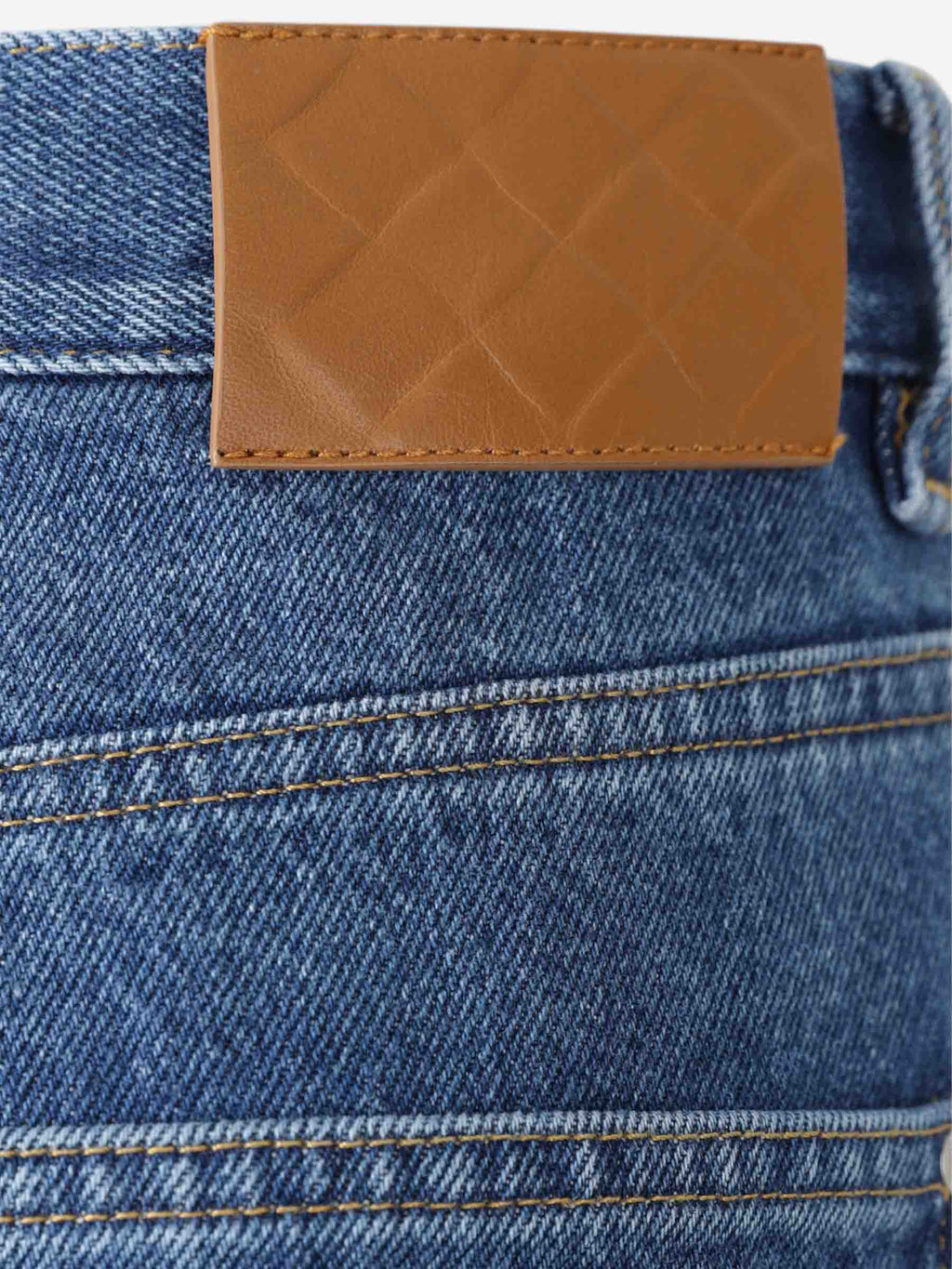 Wide Leg Straight Jeans Bottega veneta – Гарантія оригінальності – збільшений вид