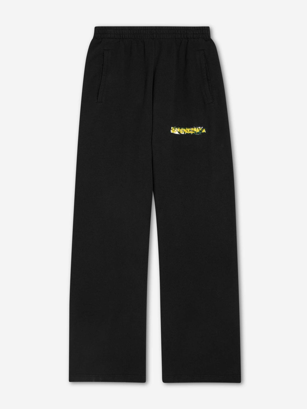Cotton Logo Joggers Balenciaga оригінал – Купити в Україні – боковий вид