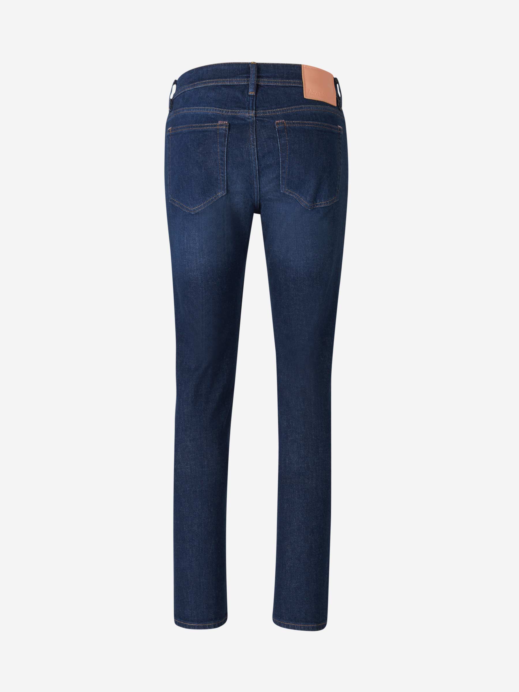 Оригінальна Jeans Patch Logo Acne studios – вид ззаду