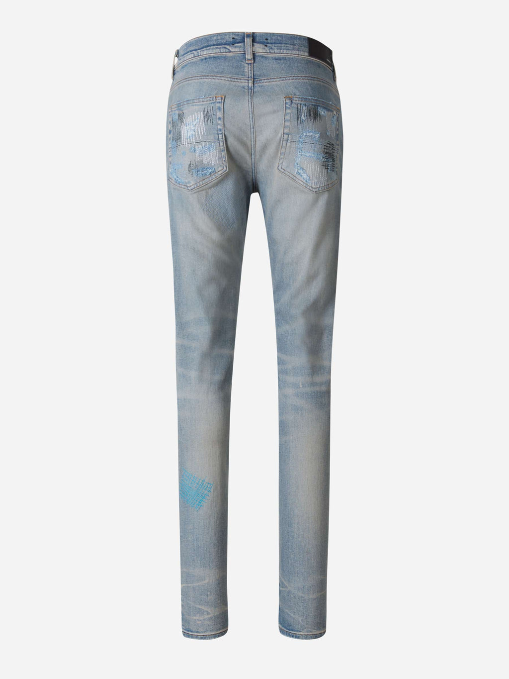 Оригінальна Ripped Seams Jeans Amiri – вид ззаду