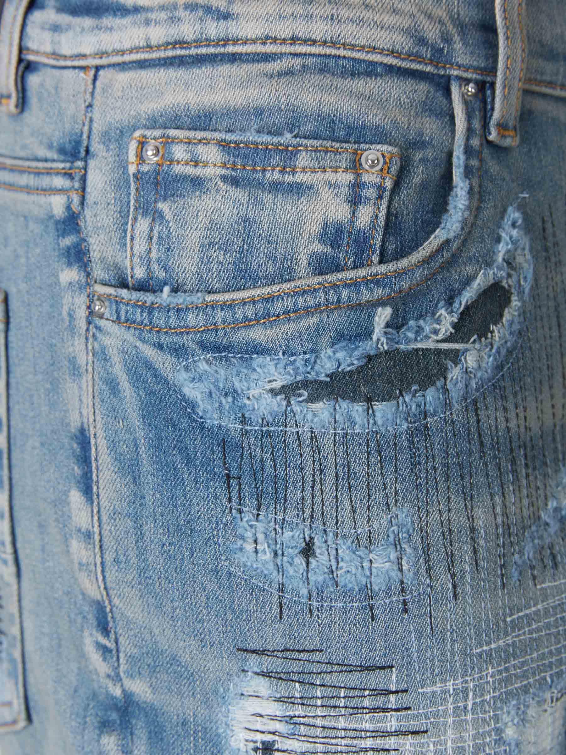 Оригінальна Ripped Seams Jeans Amiri – детальний вид - AMIRI