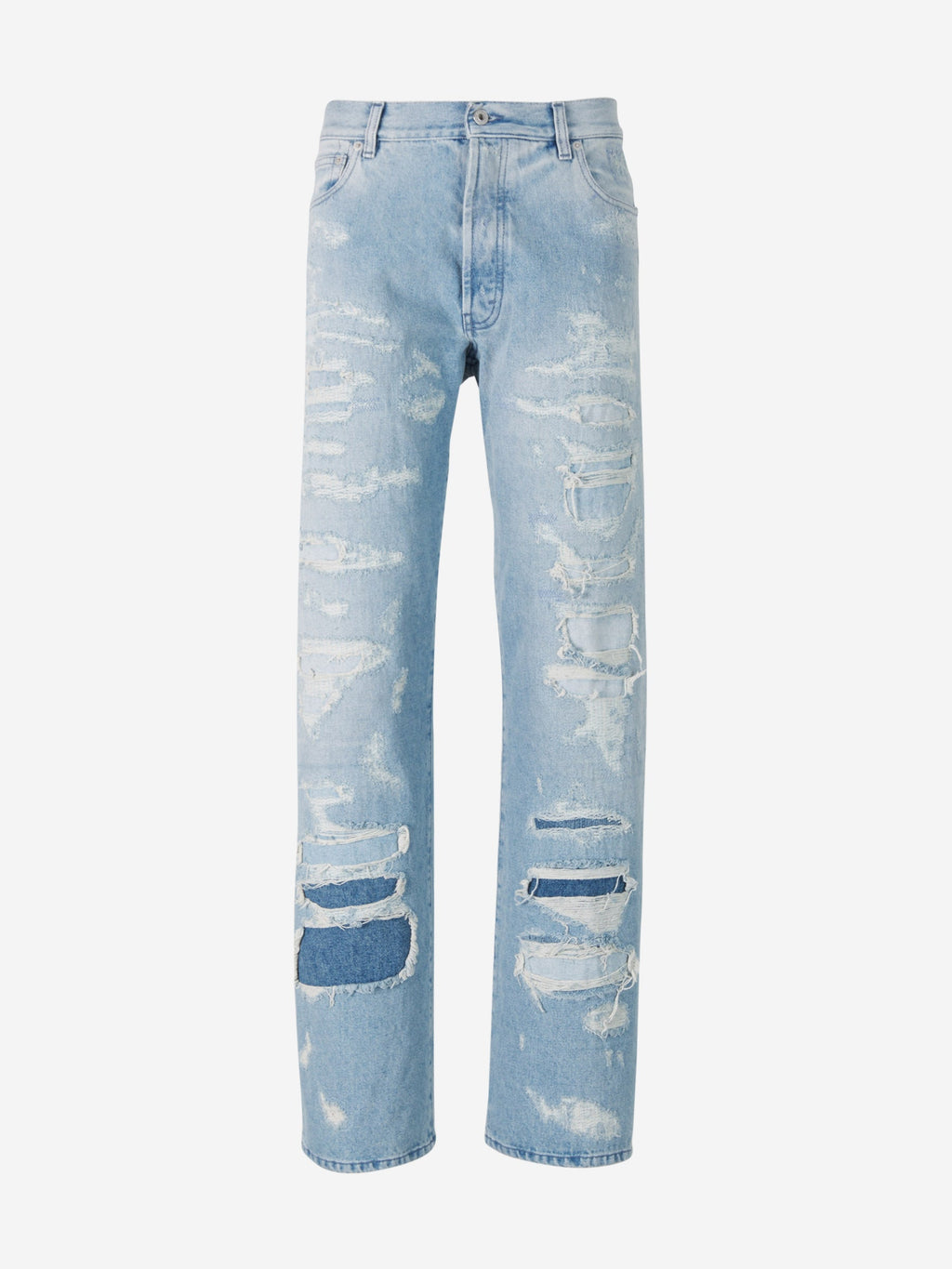 Оригінальна Wide Ripped Jeans Heron preston – боковий вид