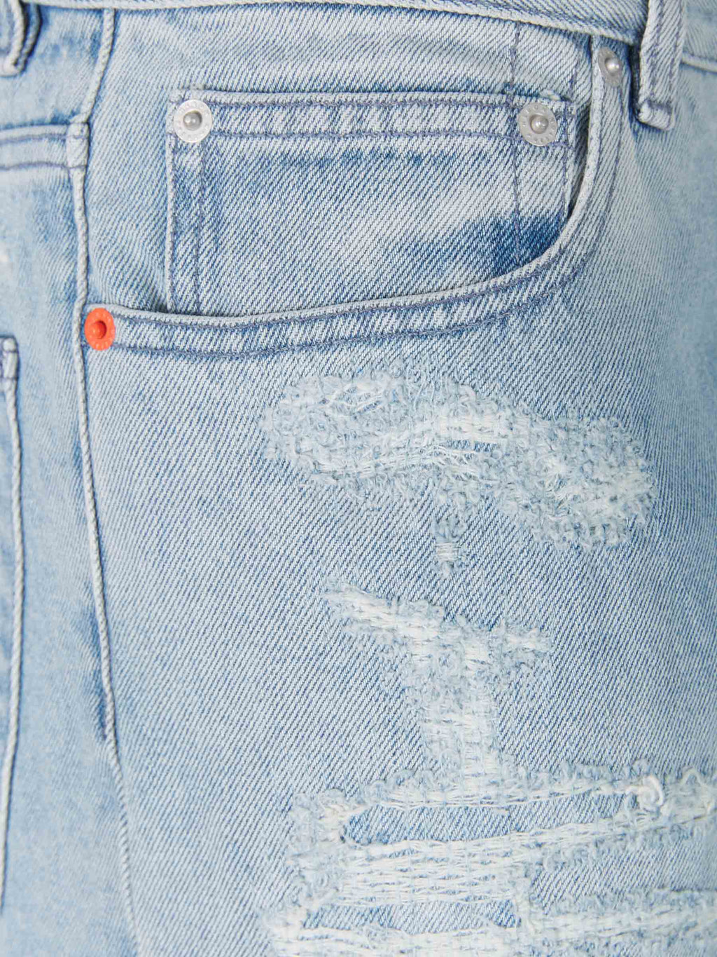 Оригінальна Wide Ripped Jeans Heron preston – детальний вид