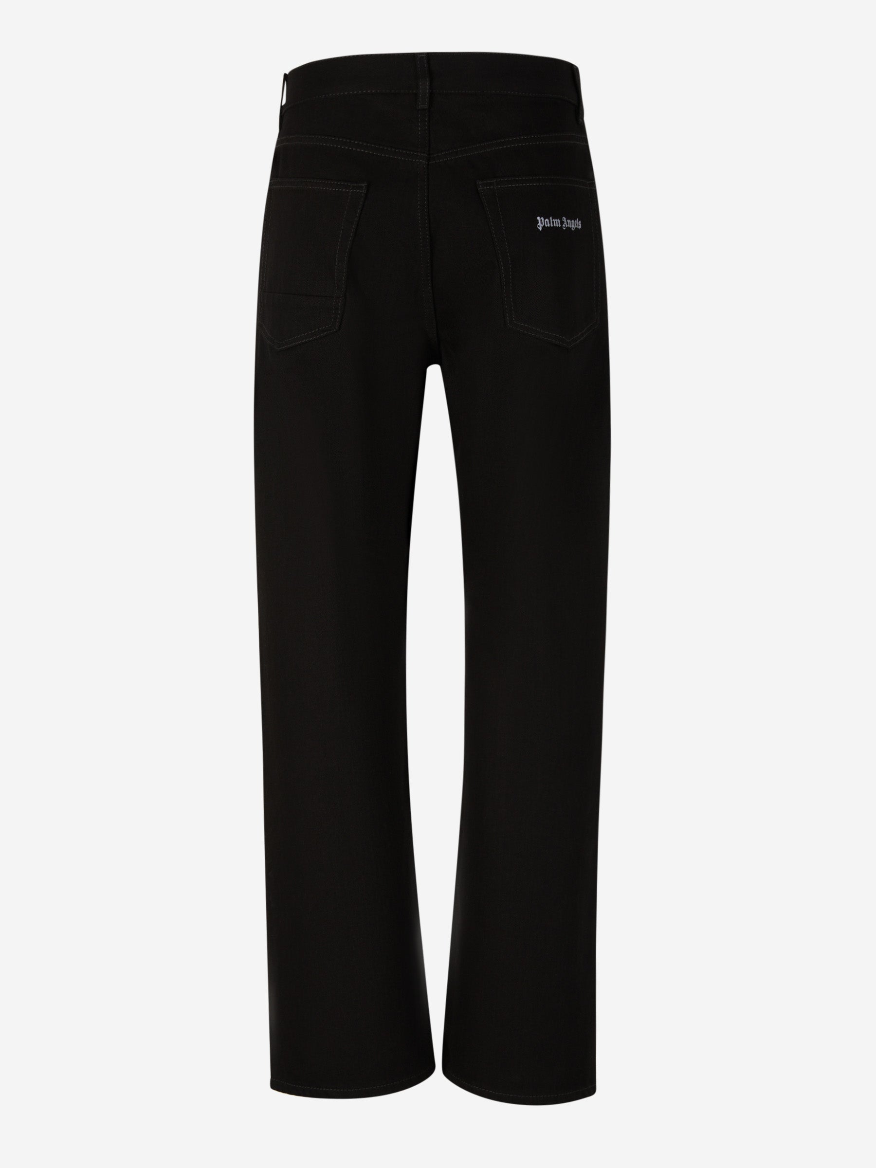 Embroidered Logo Jeans Palm angels оригінал – Купити в Україні – вид ззаду