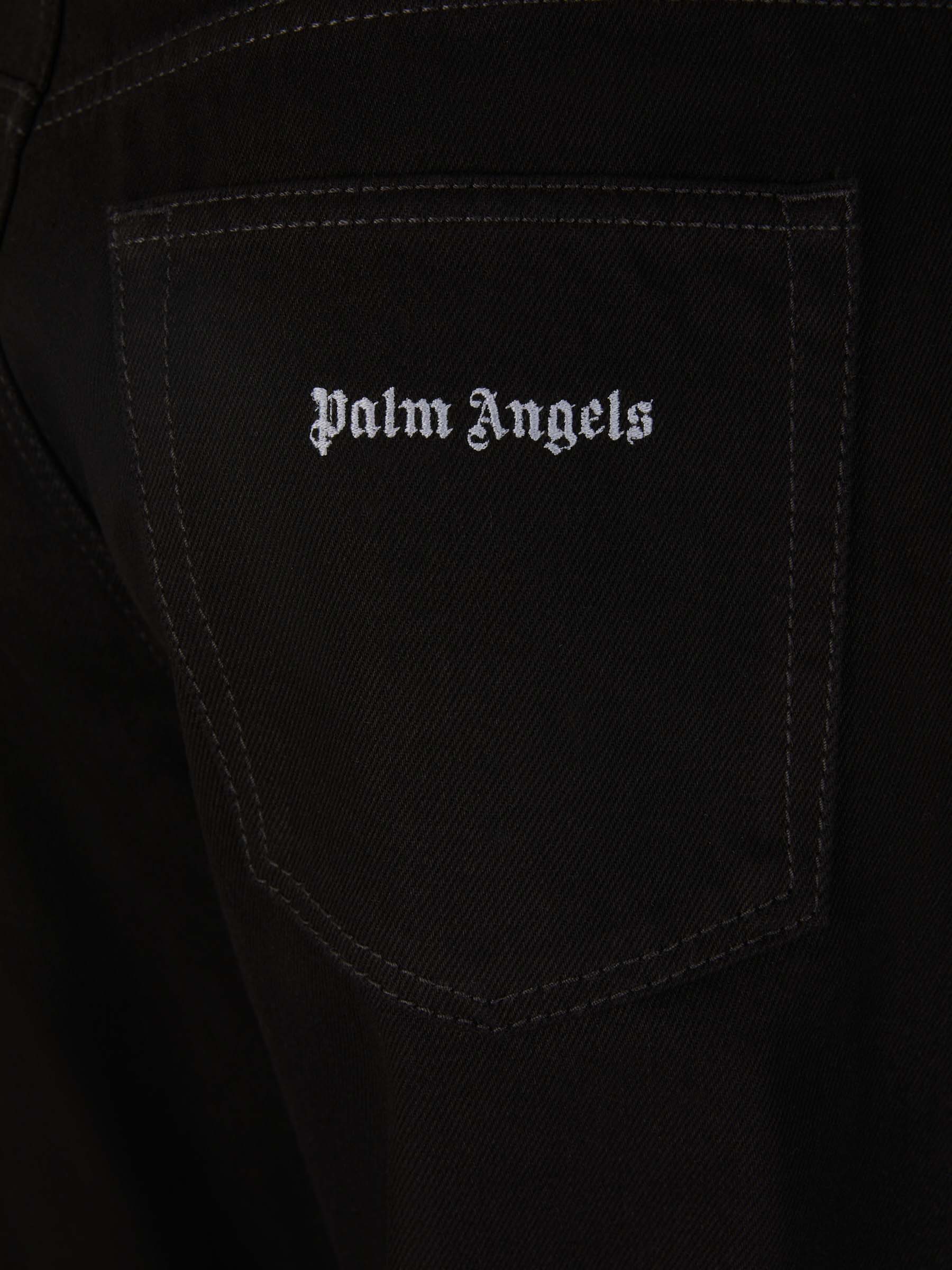 Embroidered Logo Jeans Palm angels оригінал – Купити в Україні – детальний вид