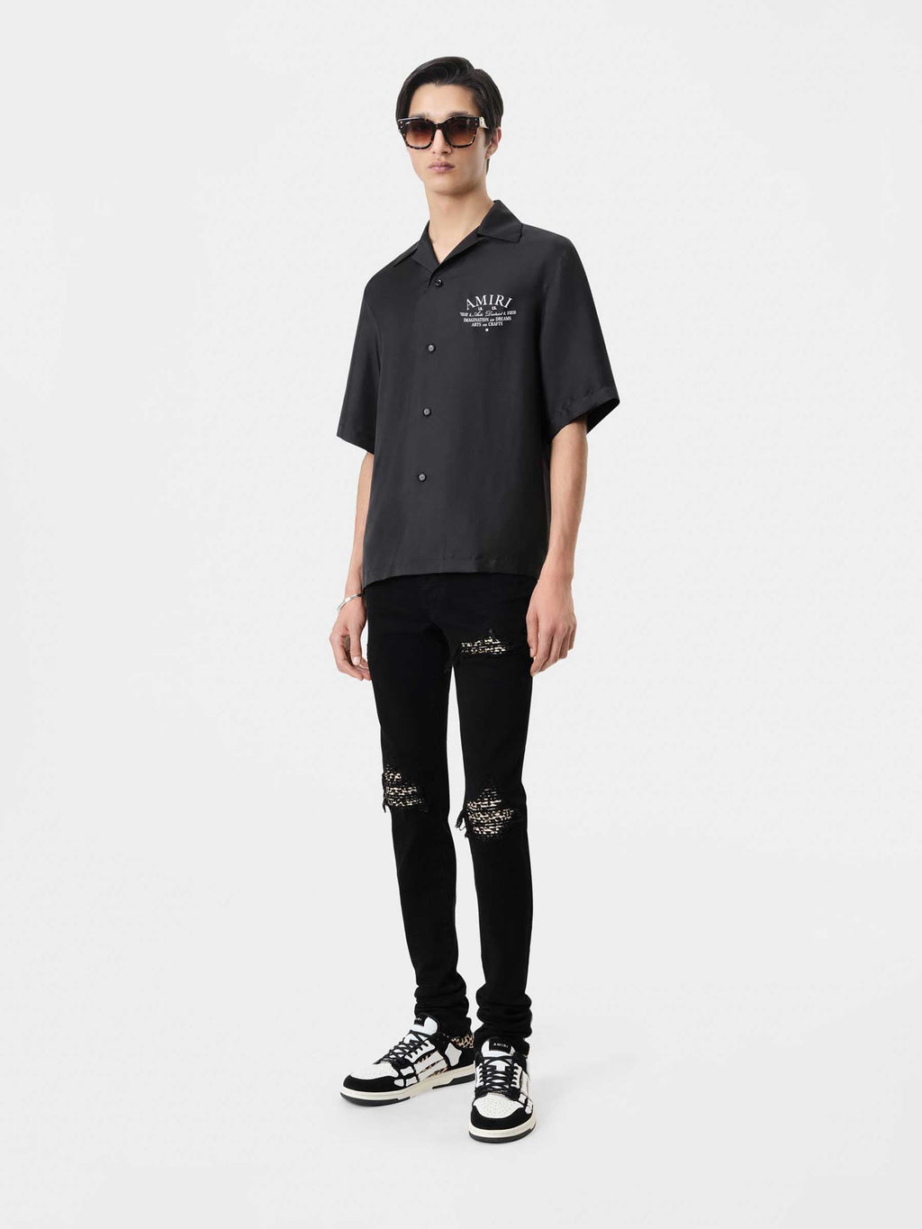 Stretch Cargo Joggers Amiri оригінал – Купити в Україні – вид ззаду