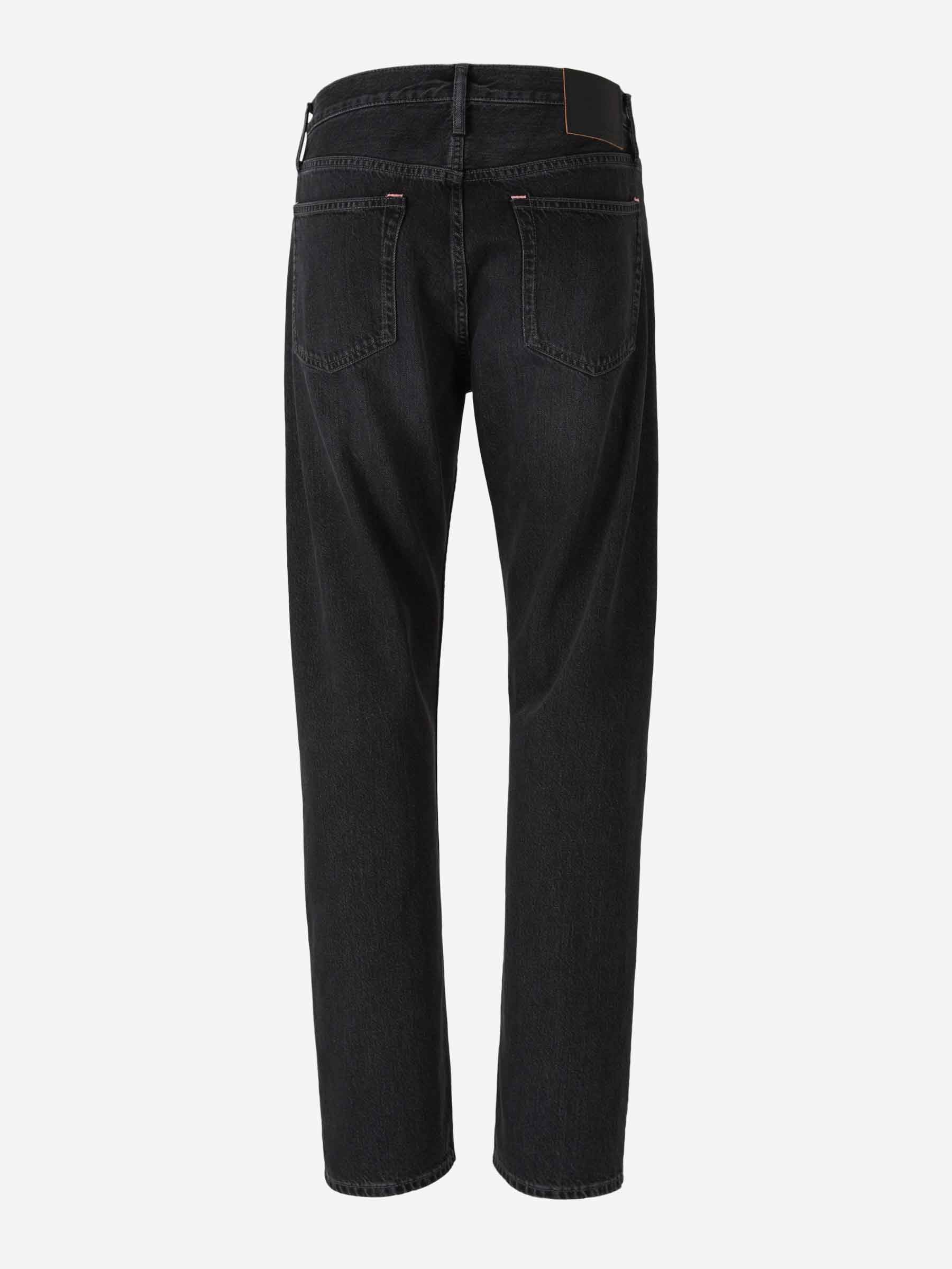 Оригінальна Straight Regular Fit Jeans Acne studios – вид ззаду