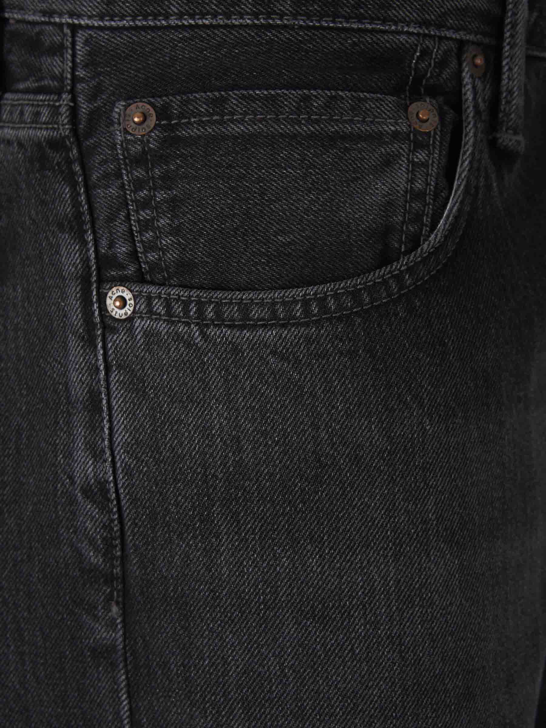 Оригінальна Straight Regular Fit Jeans Acne studios – детальний вид