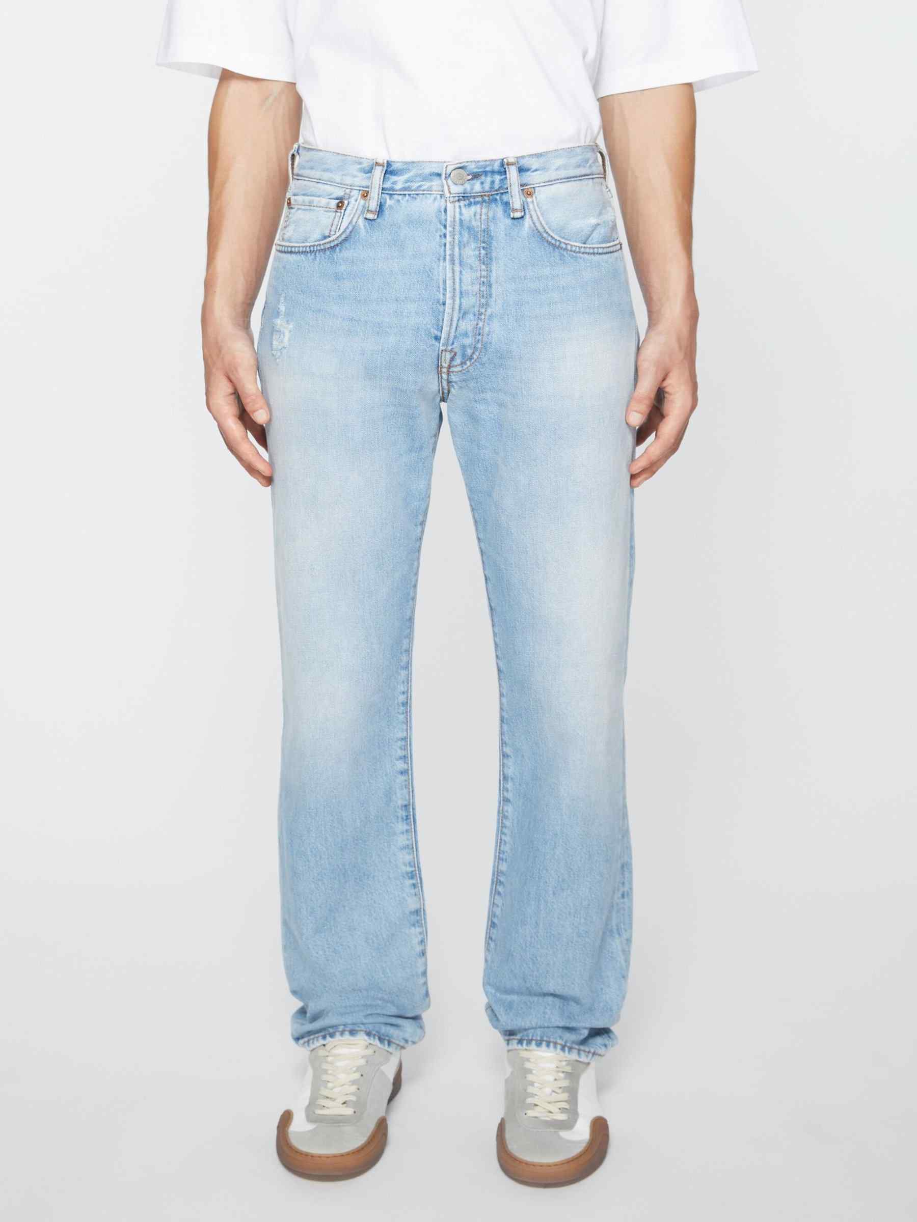 Slim Fit River Jeans Acne studios – Гарантія оригінальності – боковий вид